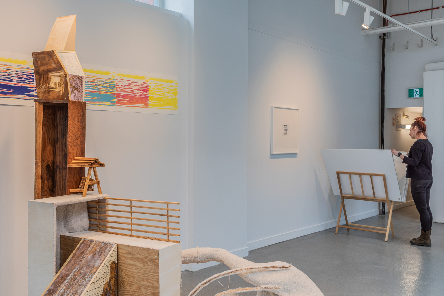 Exposition Montée des eaux, Dgino Cantin, Manif dart 10 © Marion Gotti