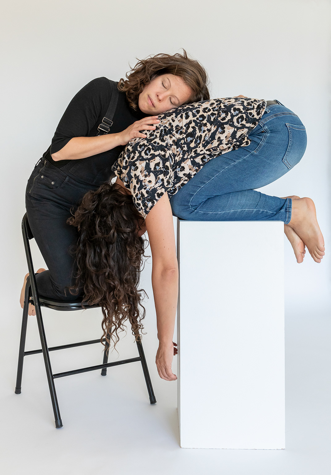 Projet Ondes, Marjorie Audet et Gabrielle Bélanger © Marion Gotti