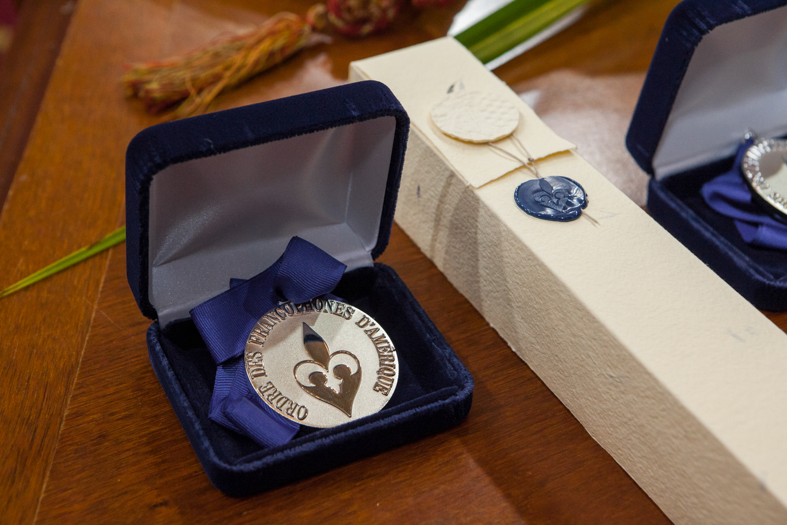 Cérémonie de remise des insignes, Conseil supérieur de la langue française Québec © Marion Gotti