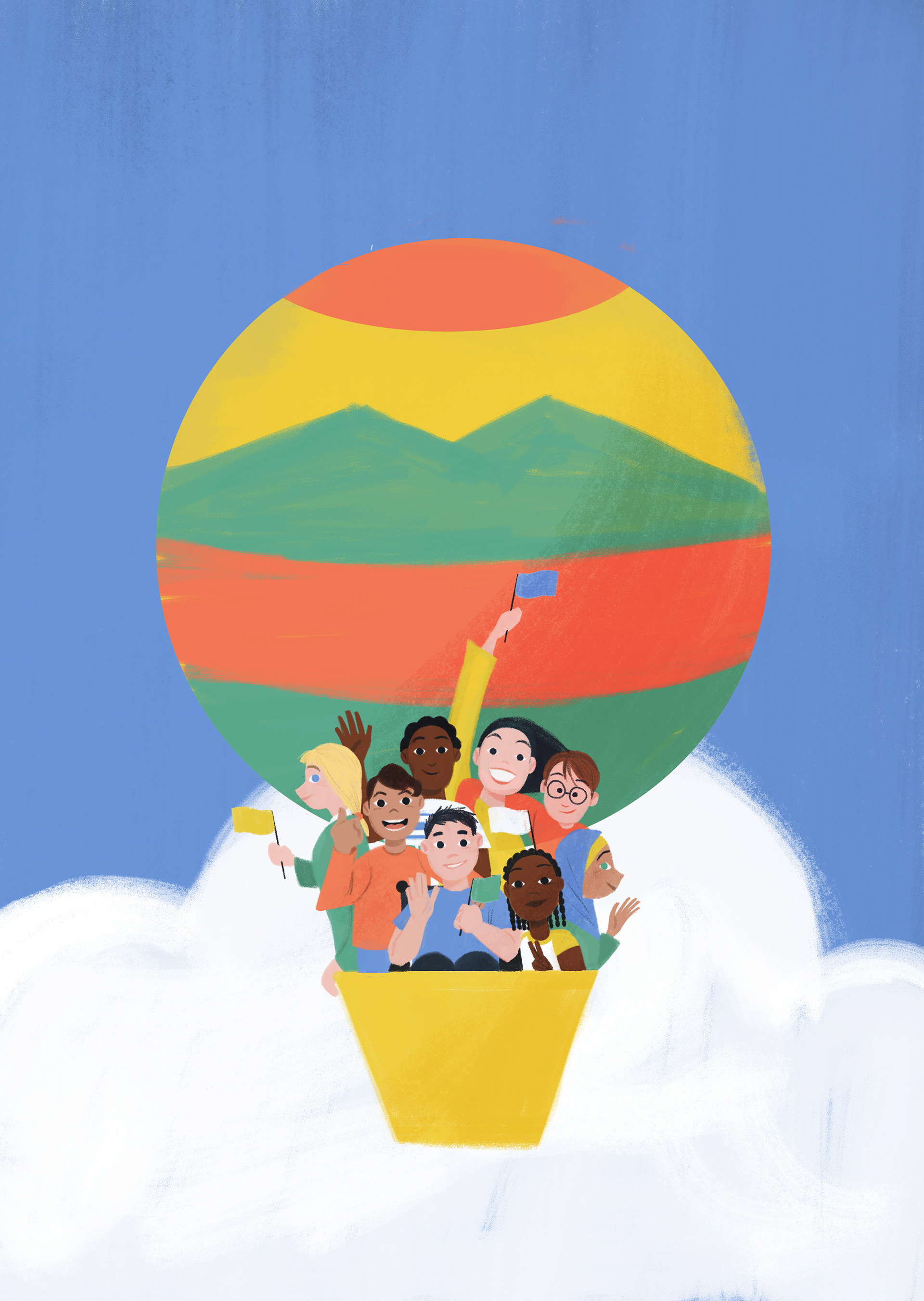 proposal for the university's freshmen seminar booklet's cover
