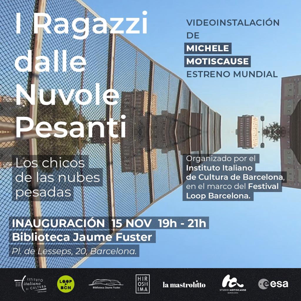 Michele Motiscause Presented as Guest Artist by The Italian Cultural Institute for The Loop Festival in Barcelona | 2019