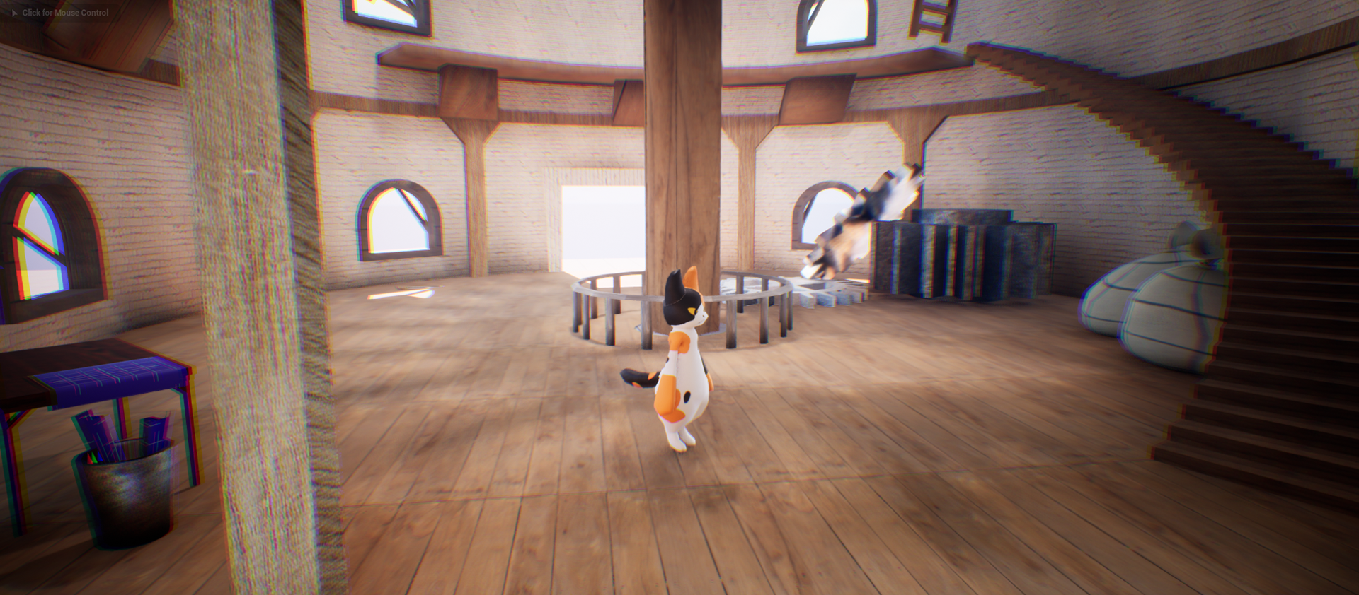 Earlier screenshot of the bottom floor
