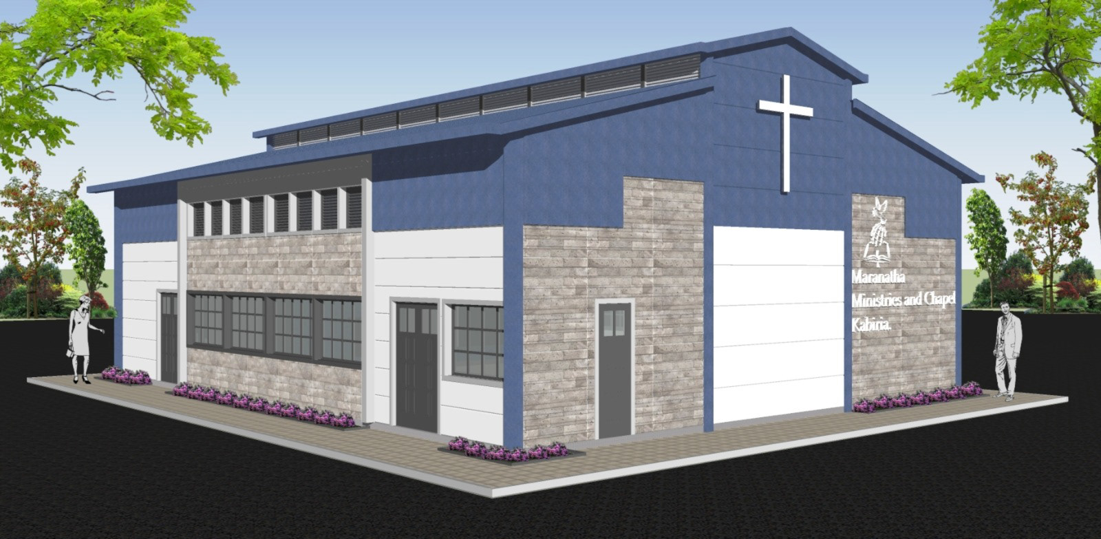 Renders of the proposed sanctuary