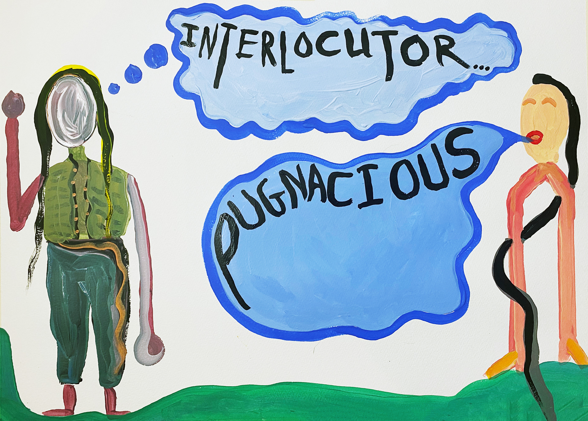 Interlocutor (thinking) Pugnacious (speaking) - 2025