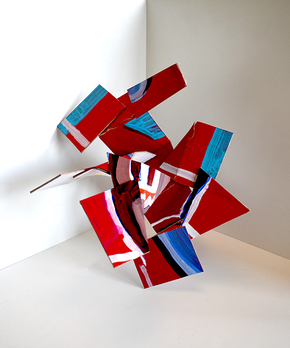 Variation of a broken hyper-real piece of back bacon / 9