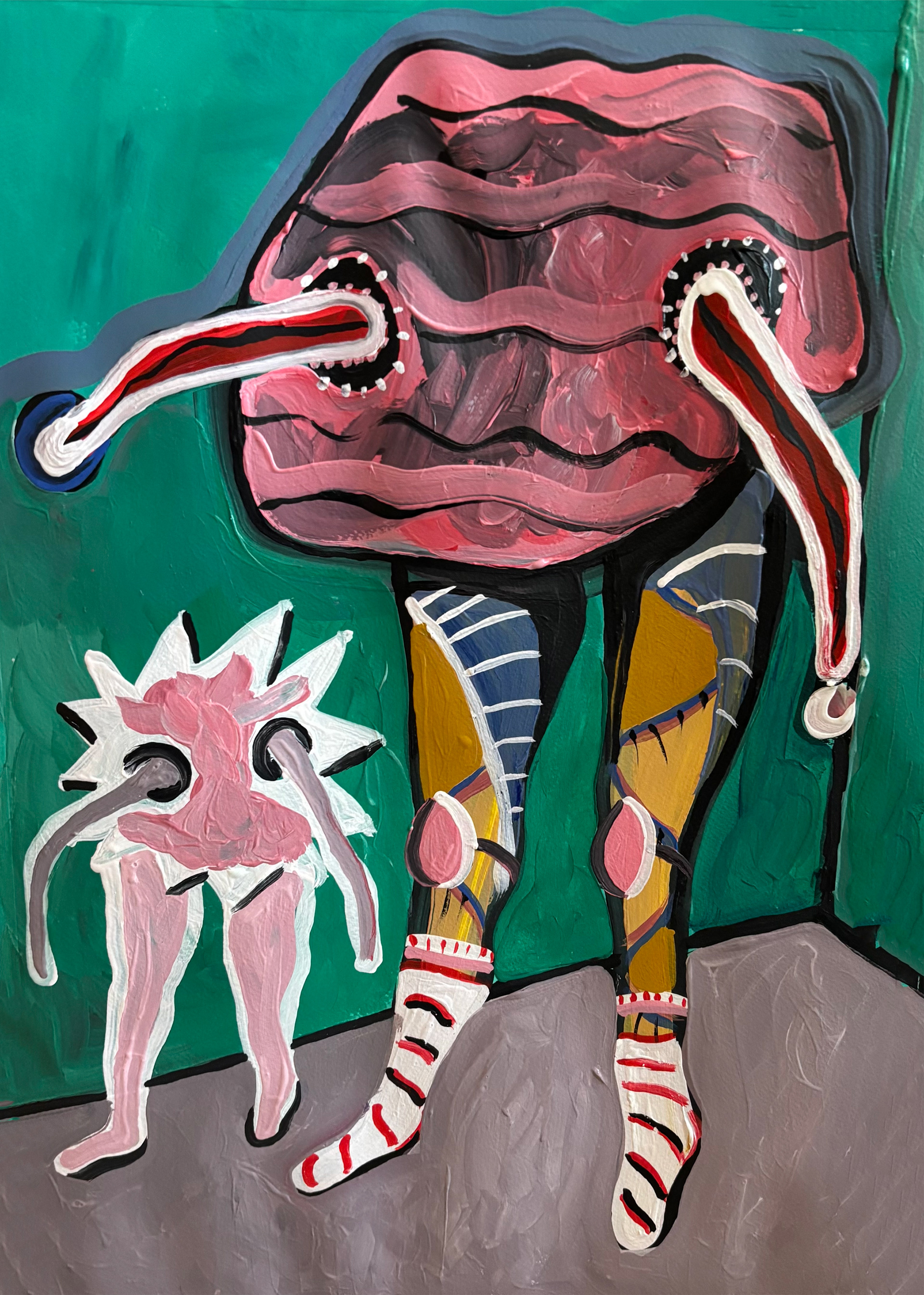 A Highway + Railroad + Feedmill + Ice Plant (From the Mascot's in Love Series) - 2025