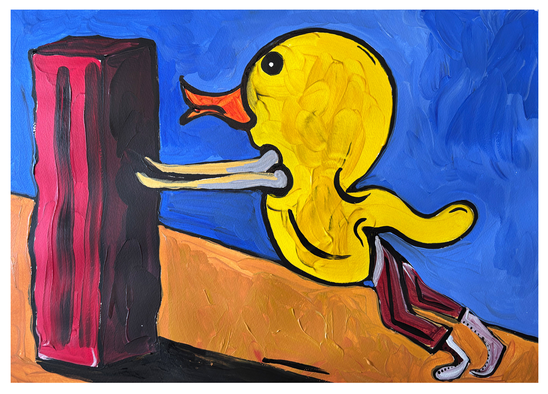 'DUCK-pusher' MASCOT - 2025