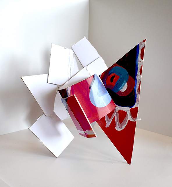 Variation of a broken hyper-real piece of back bacon / 12