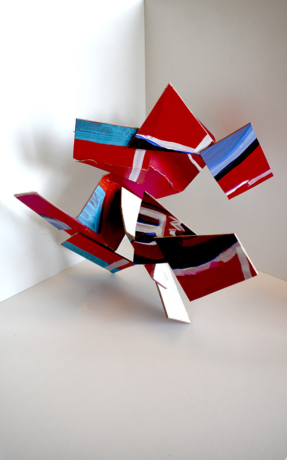 Variation of a broken hyper-real piece of back bacon / 7