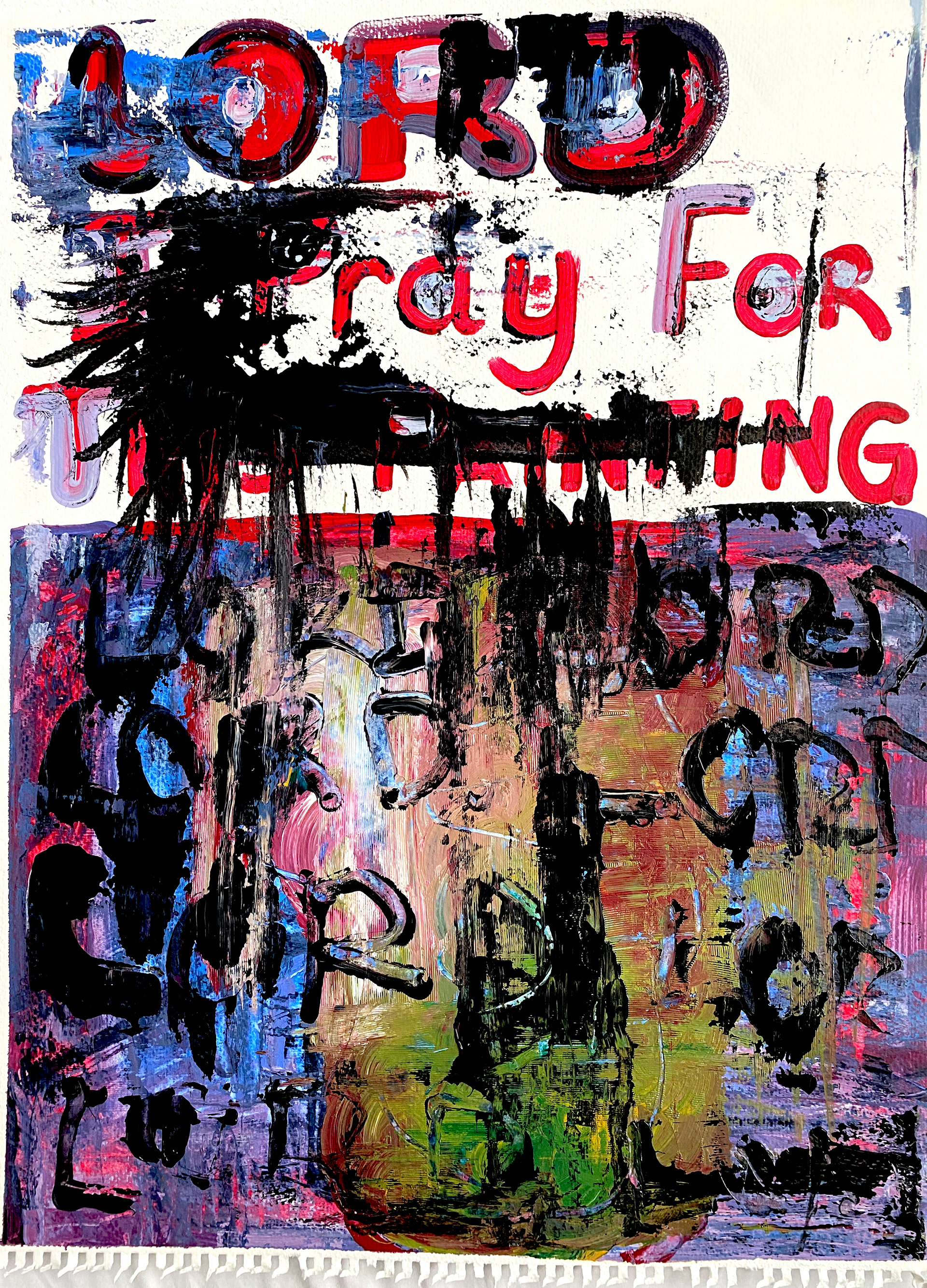 'Lord' I 'Pray' for this 'Painting' - 2025