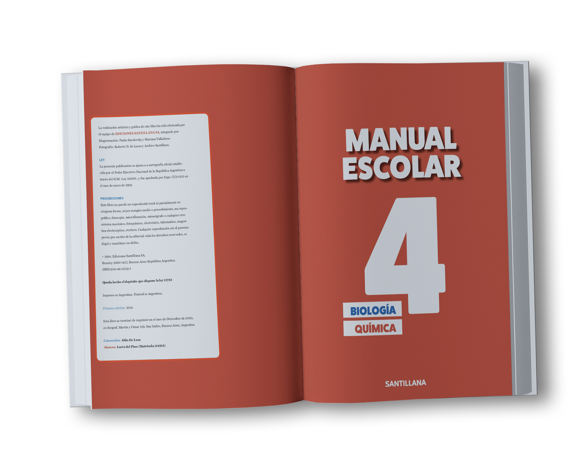 Legales y Portada