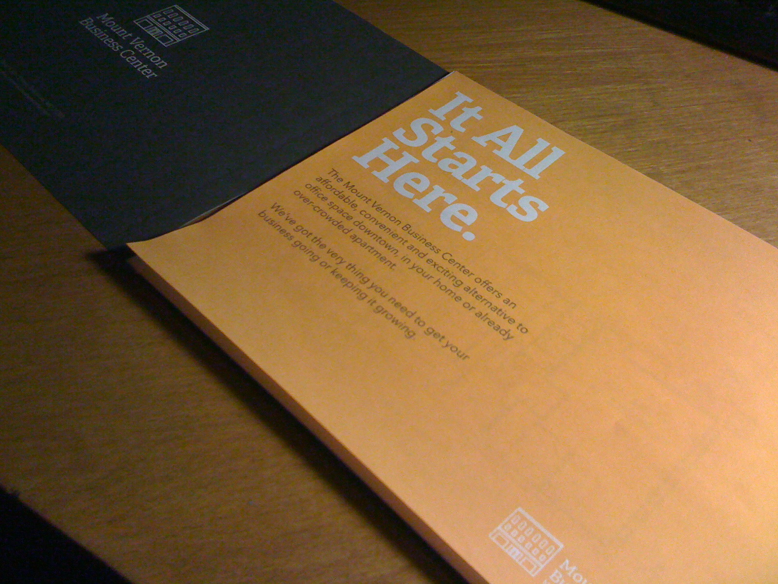 Capabilities brochure (spread)