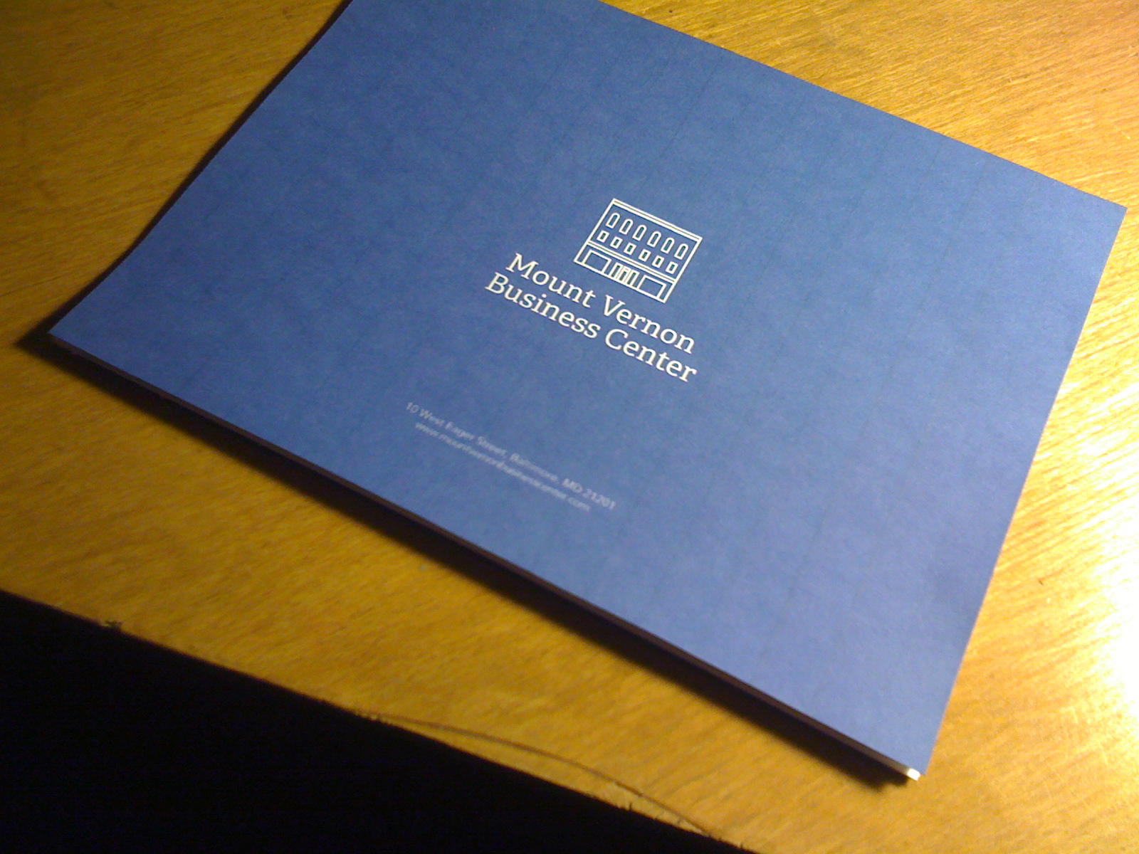 Capabilities brochure (cover)