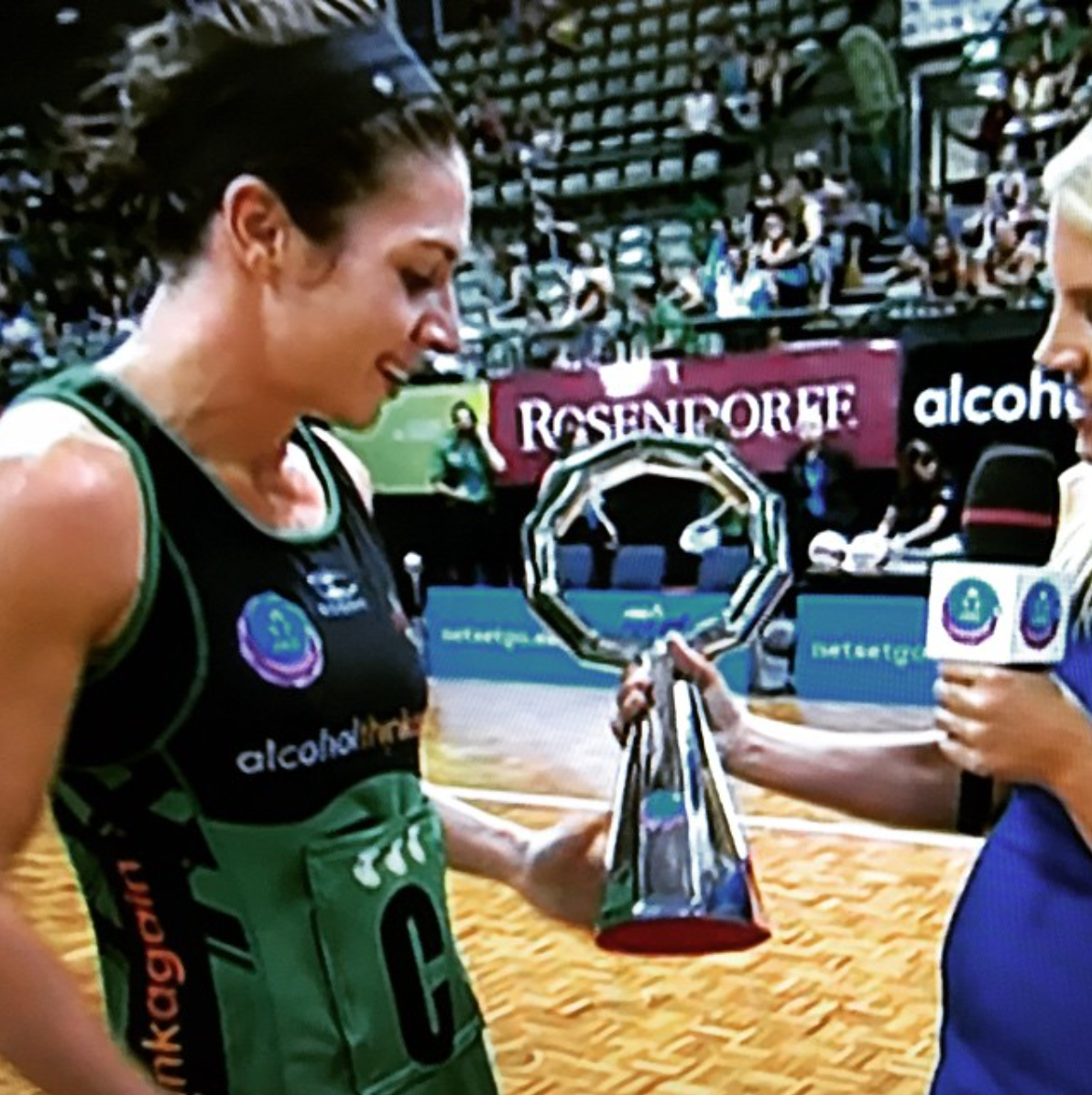 Atosha mccaw anz championship challenge trophy