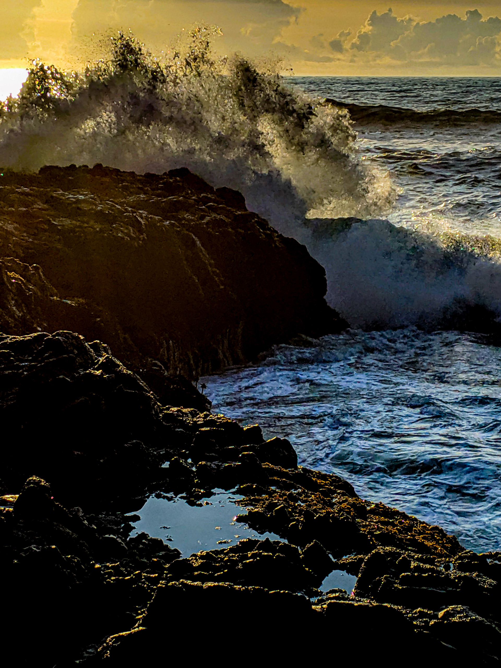 Water on the Rocks