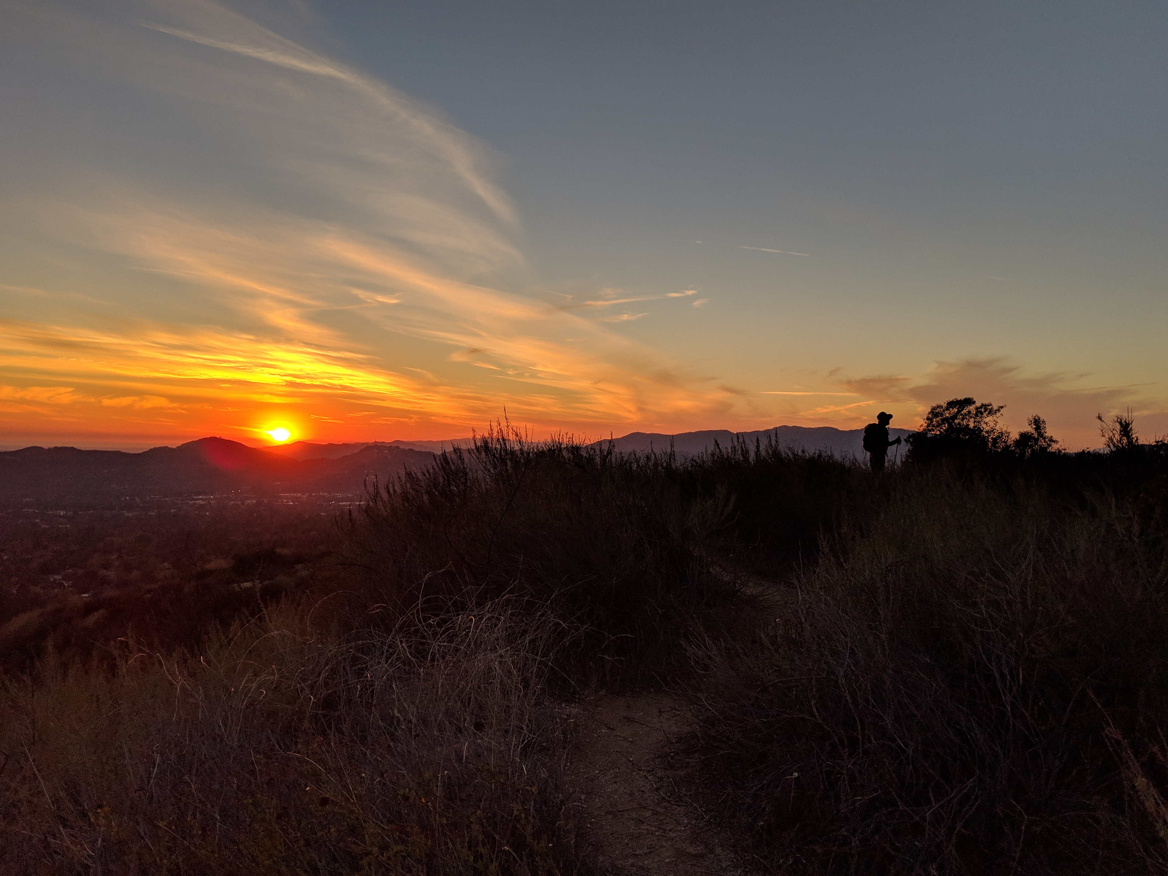 Silhouette at Sunset