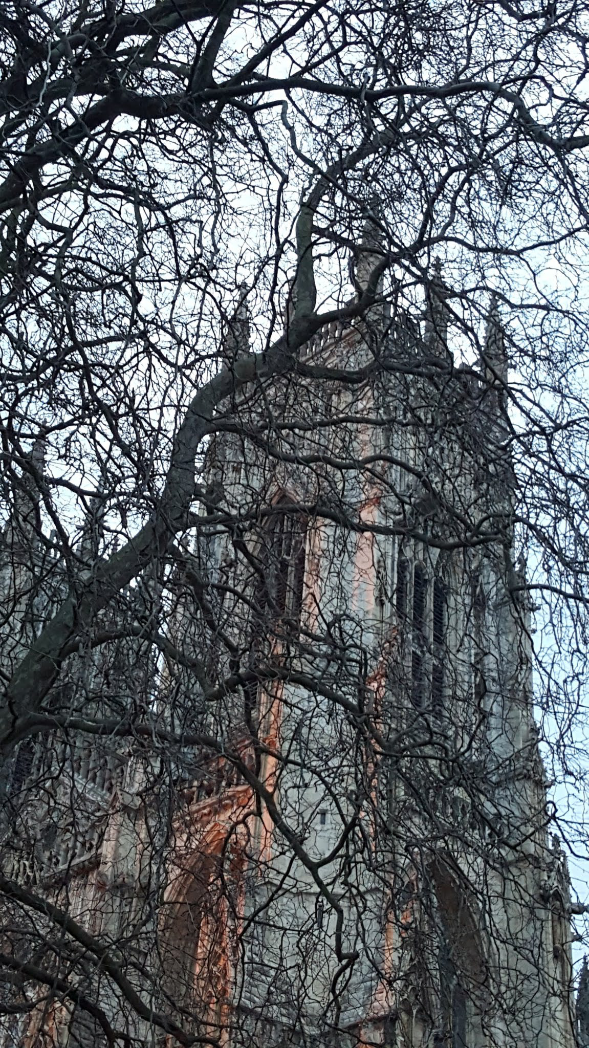 Sunset on the Minster