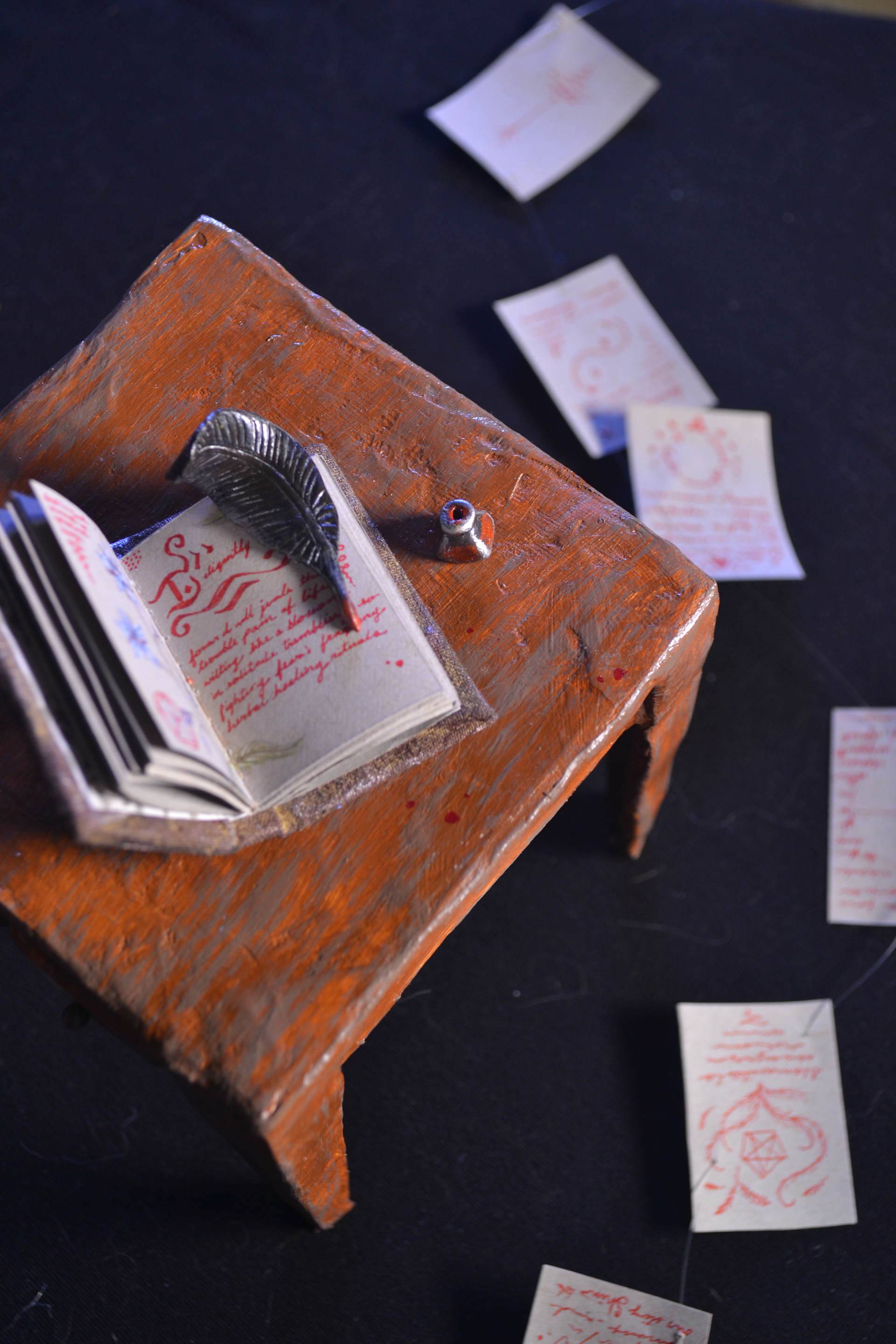 Miniature Book with Drawings