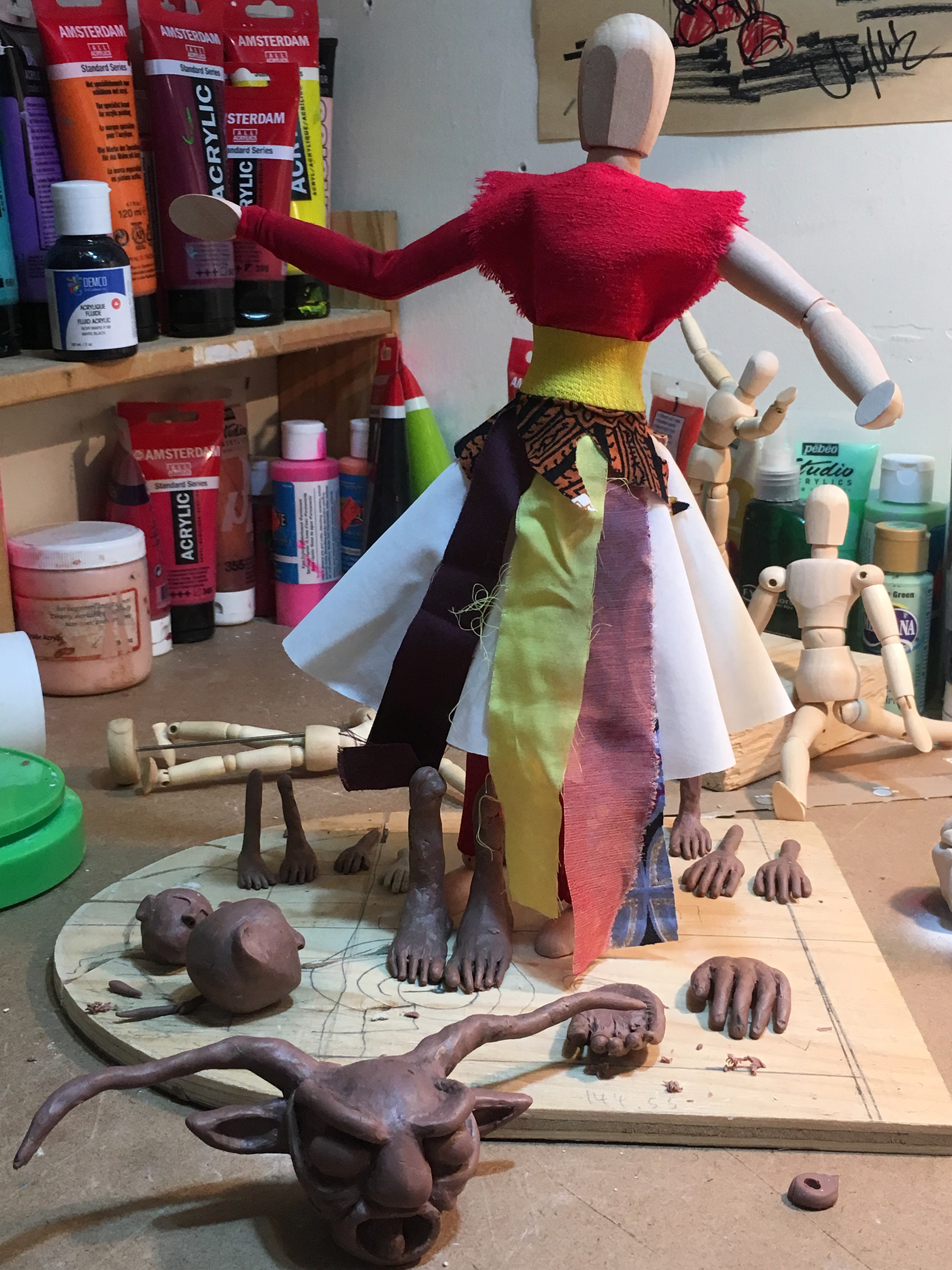 Costume & Parts in Process