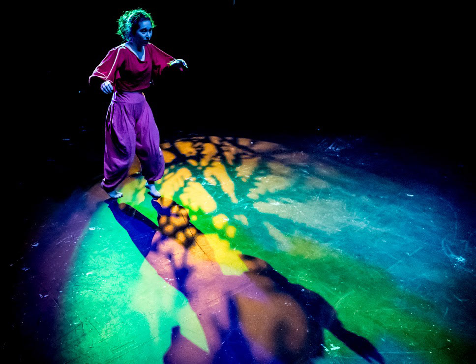 Joylyn Secunda in "Moaning Yoni" (Photo Credit: Frank Collins)