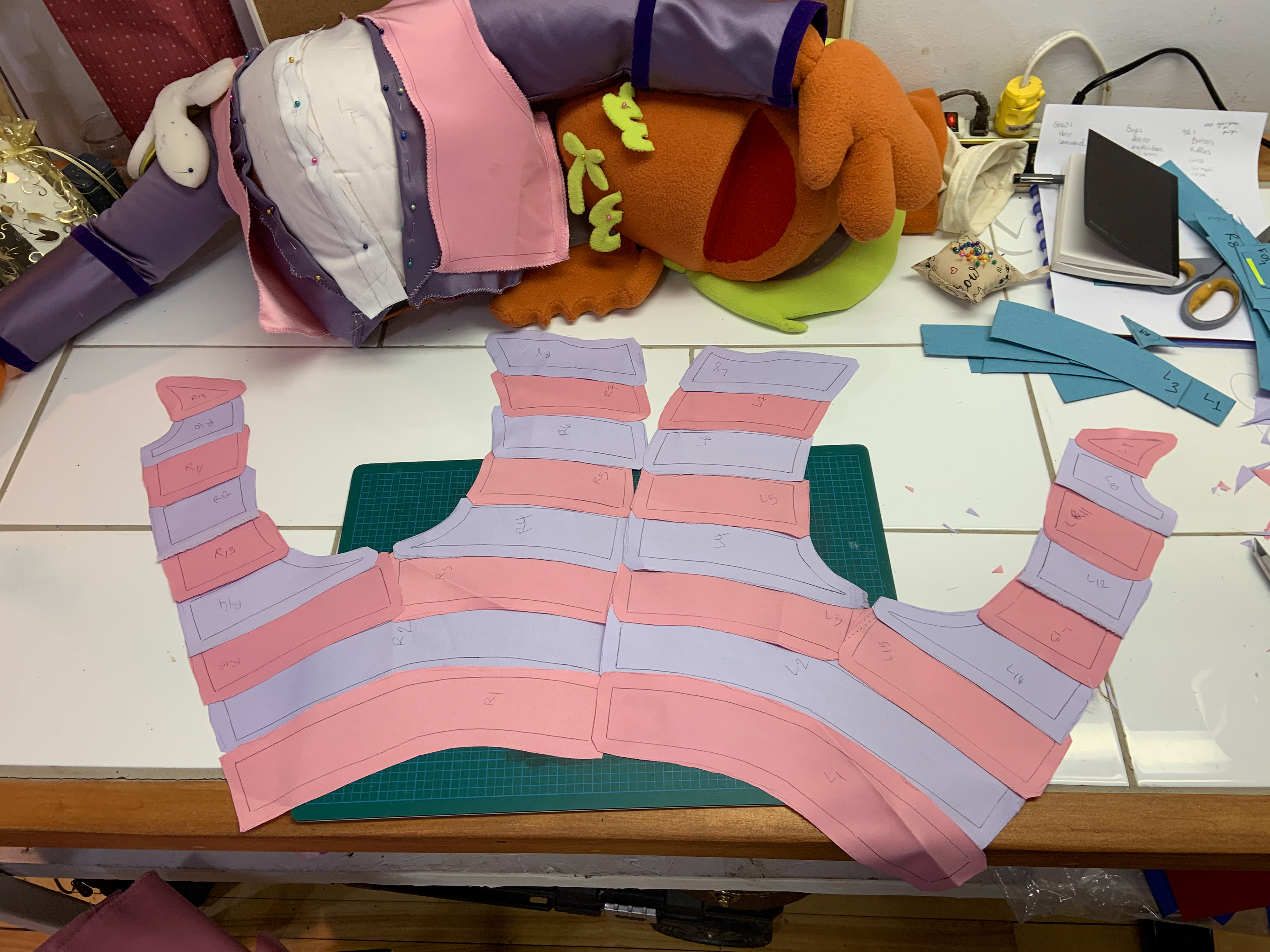 Muppet Costume in Progress