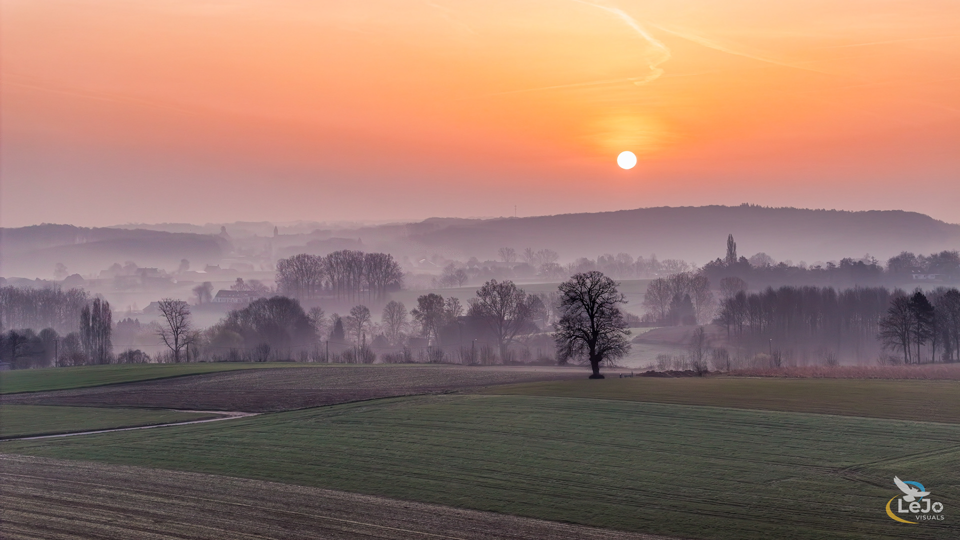 Zonsopkomst Nukerke - Maarkedal