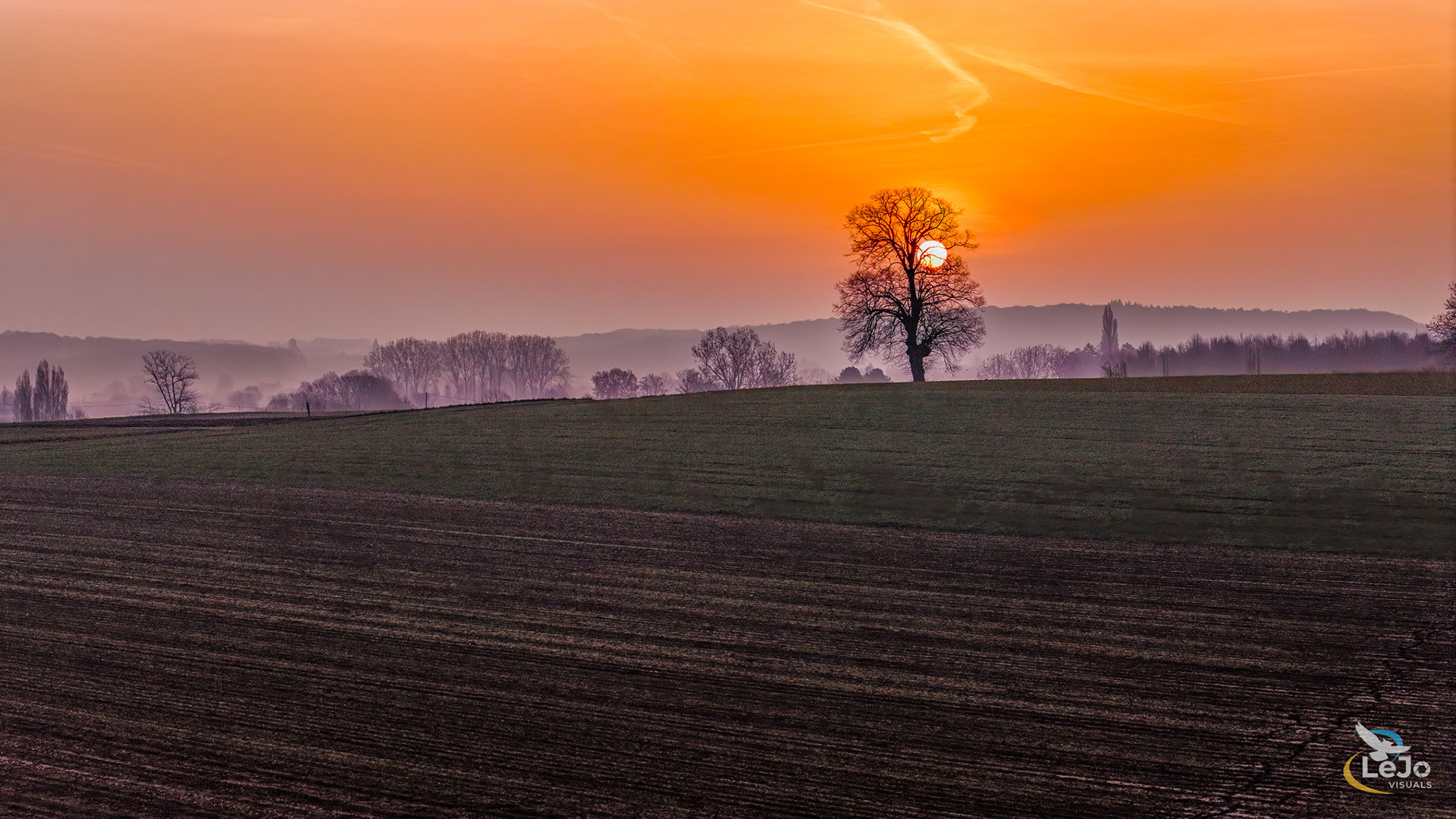 Zonsopkomst Nukerke - Maarkedal