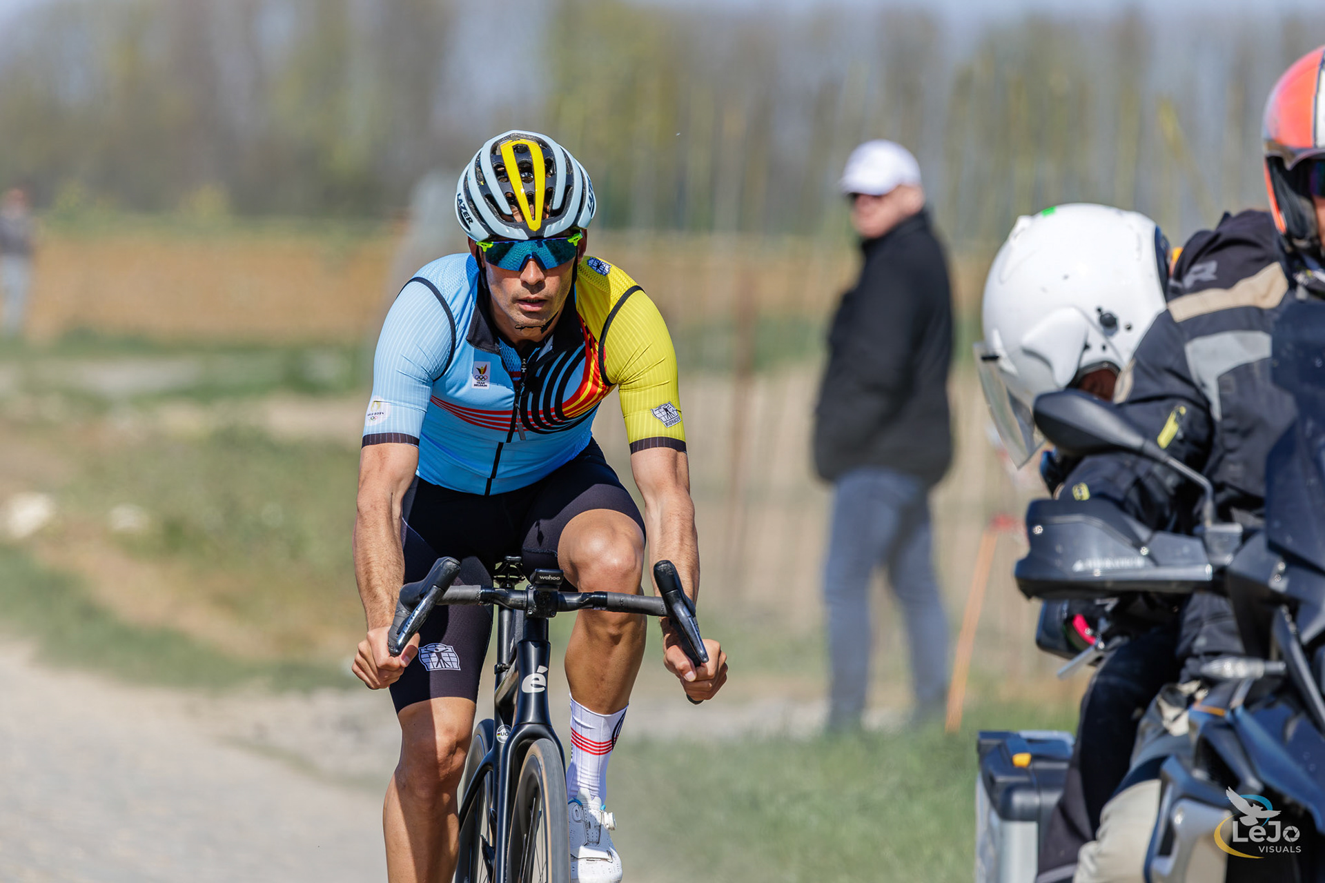 Sven Vanthourenhout - Verkenning Parijs-Roubaix 2025 - Carrefour de l'Arre