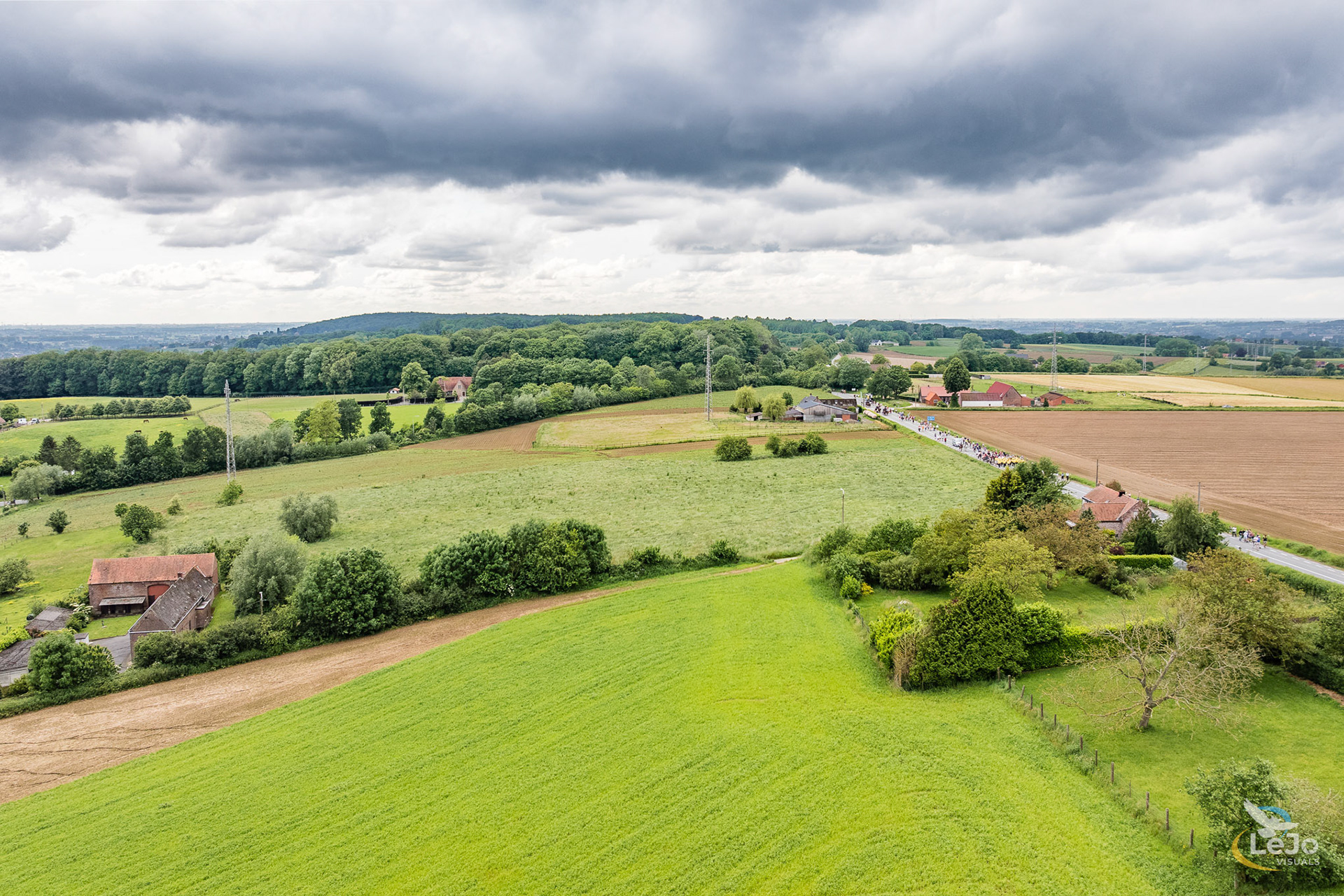 Fiertelommegang richting Hotond - Ronse