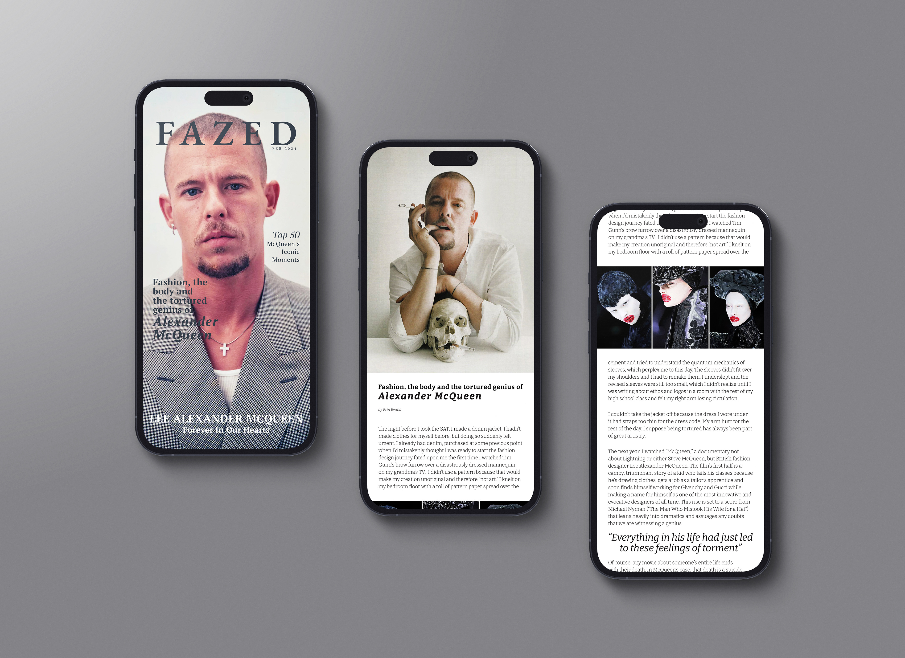 Mobile mockup