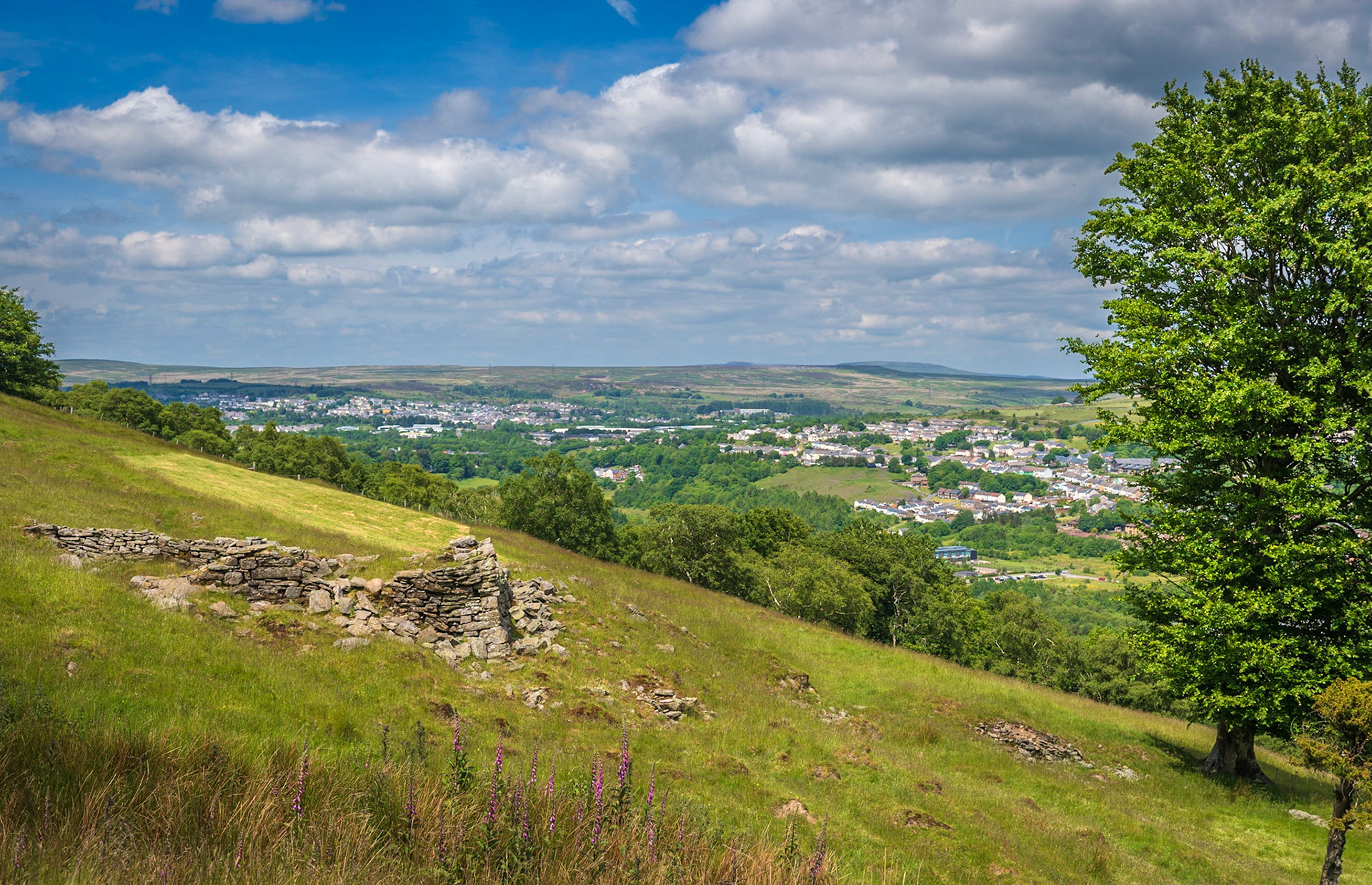 D012 - Old Blaina Ruin and Brynmawr