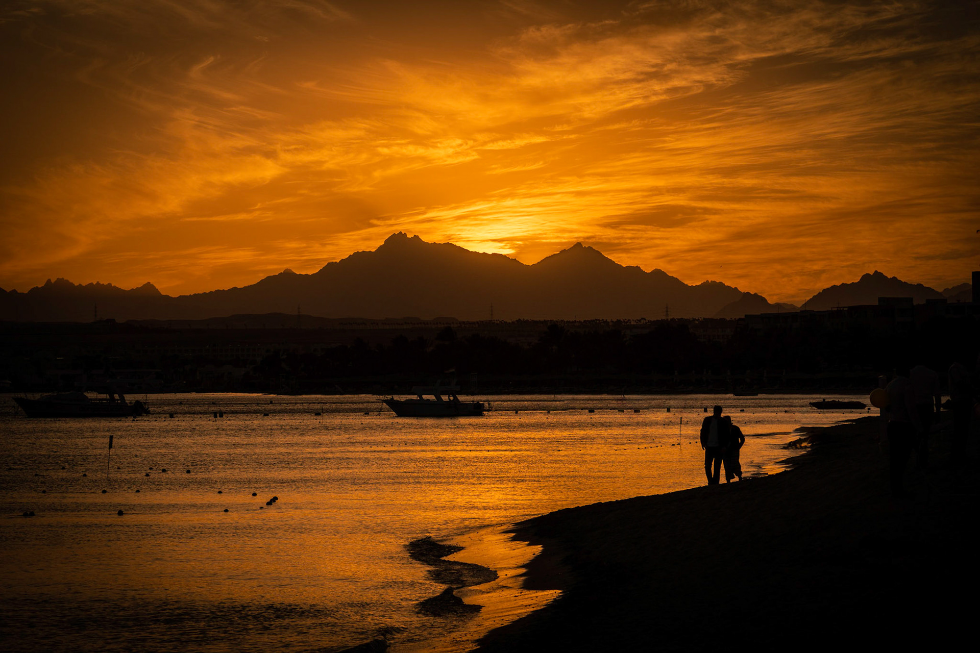 E001 - Egyptian Sunset