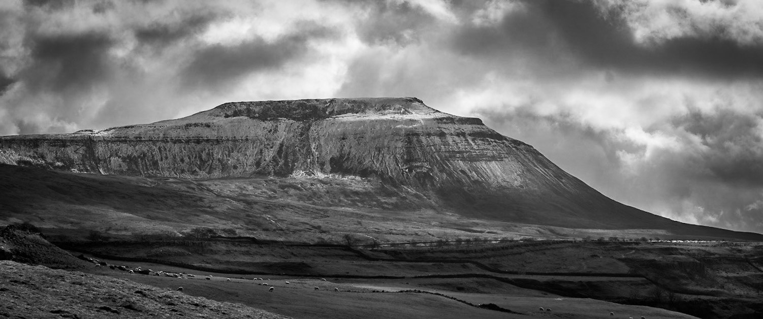 A009 - Ingleborough Profile (BW)