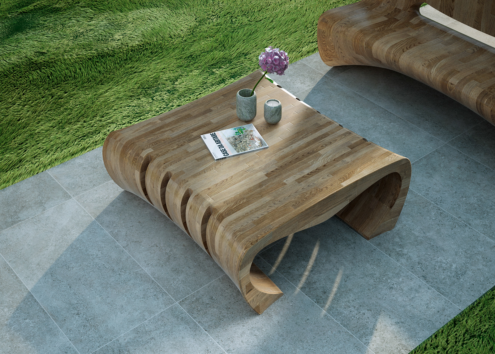 Projet table basse d´extérieur