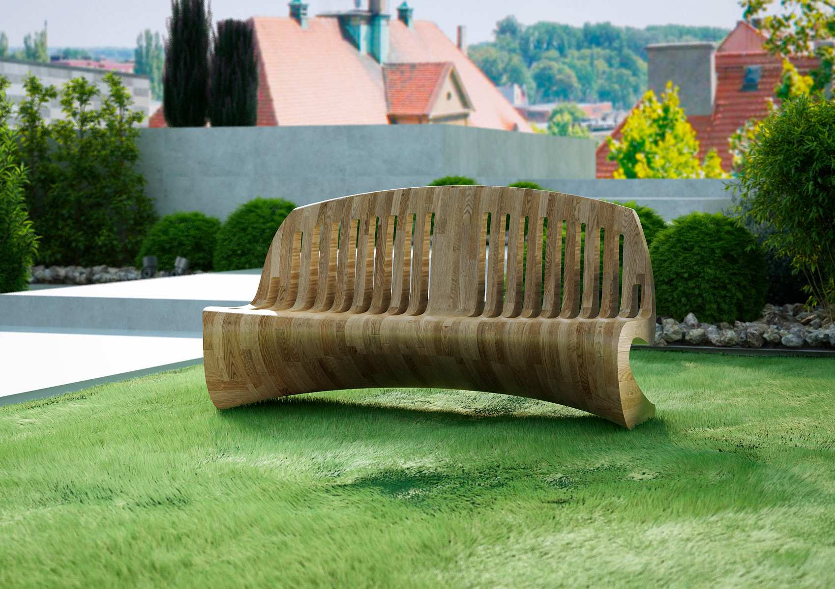 Projet banc de jardin