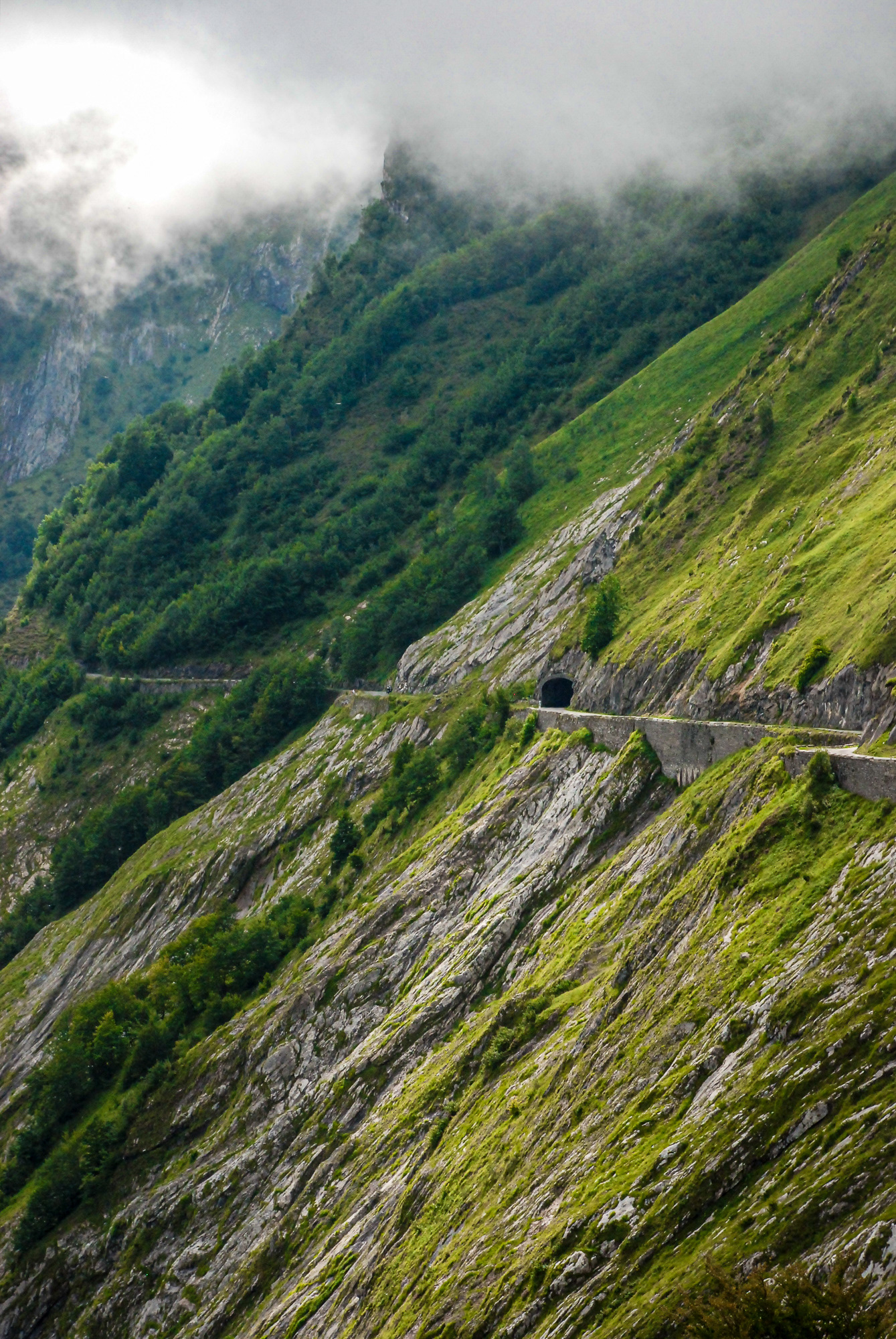 Col d´Aubisque, por el lado del Soulor