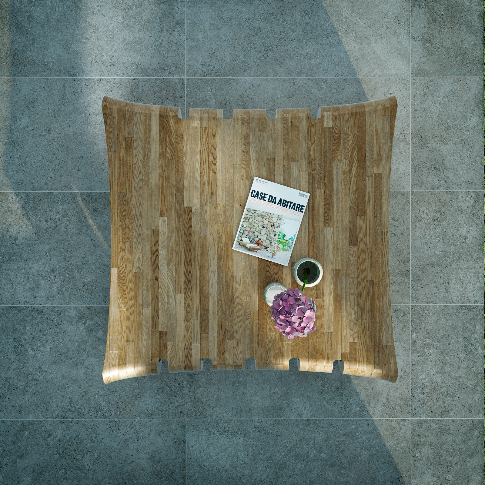 Projet table basse d´extérieur