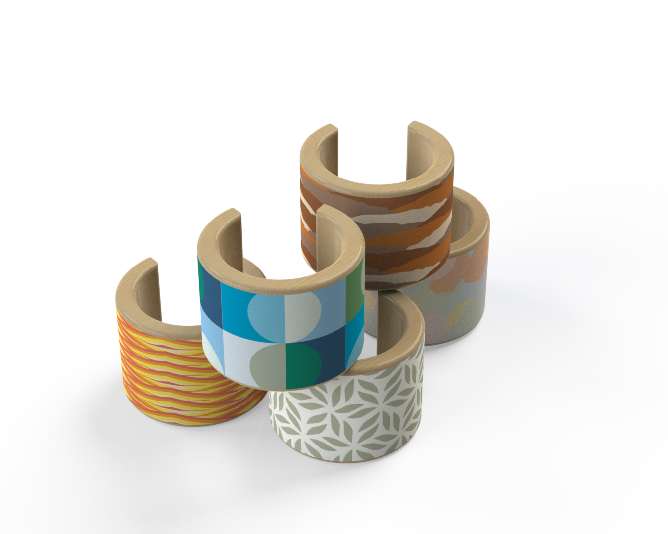 2021 - print design // shape of taste