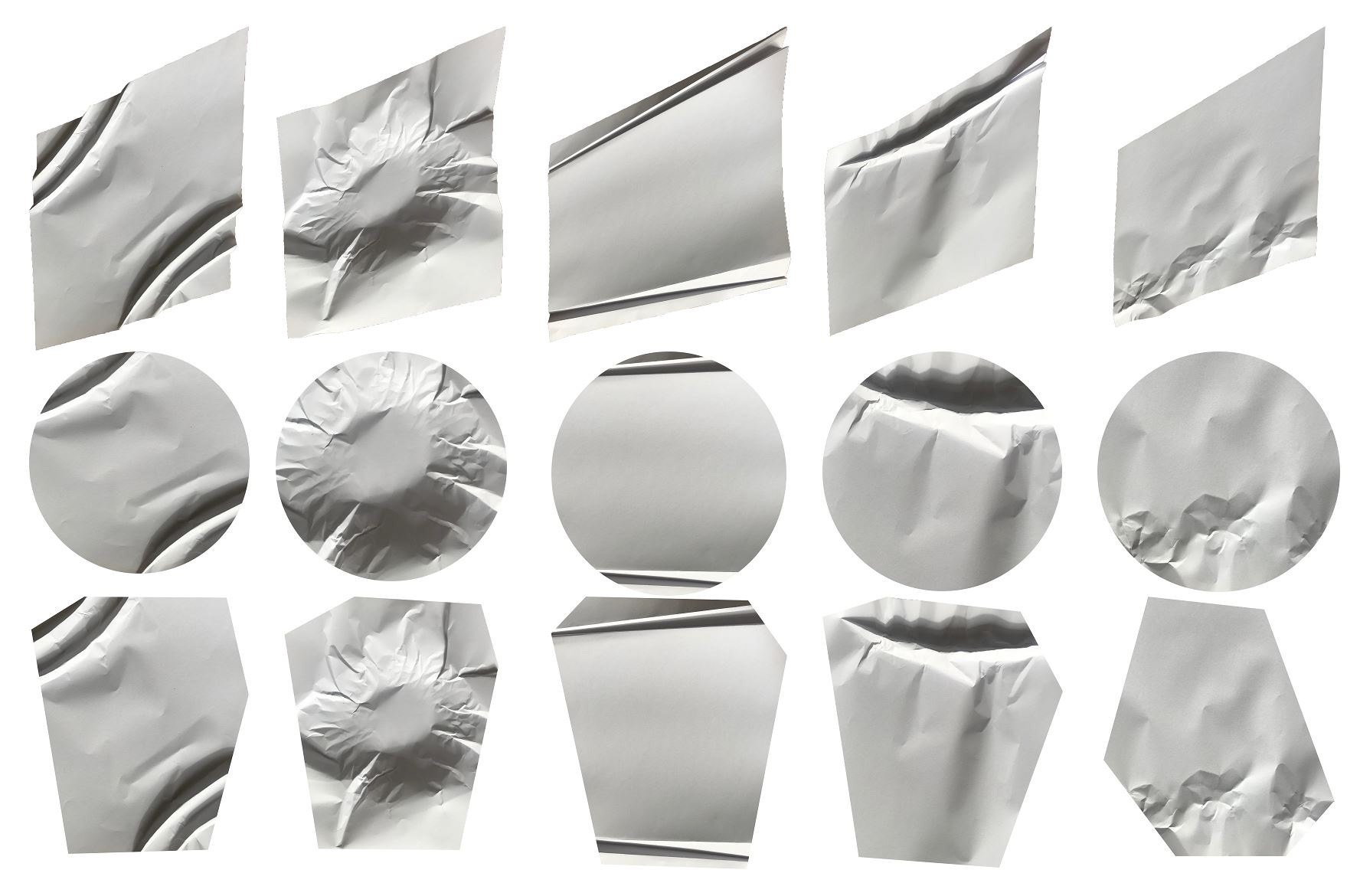 ideation with paper in shape