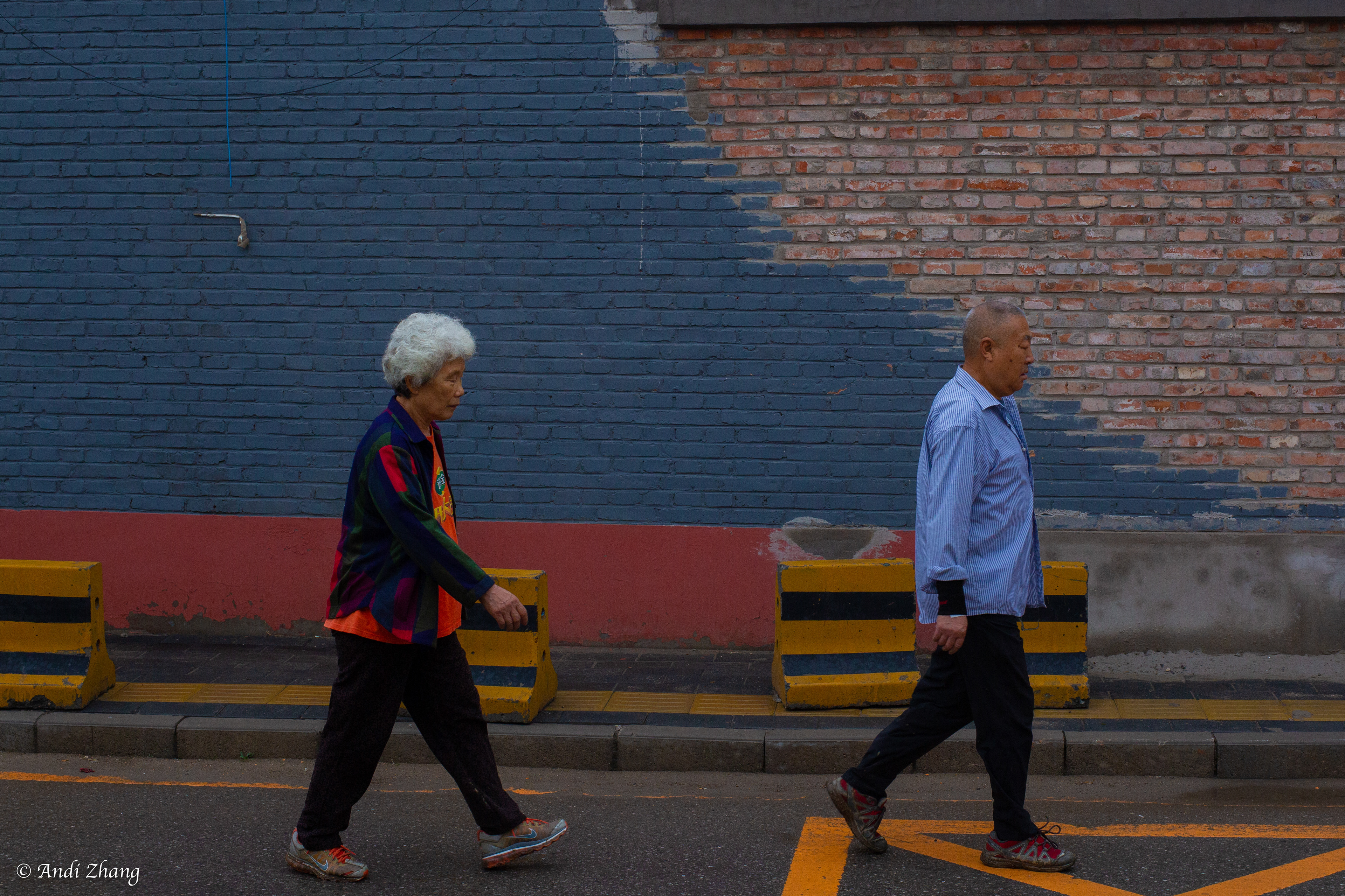 Old people in Picun. September 14, 2020.