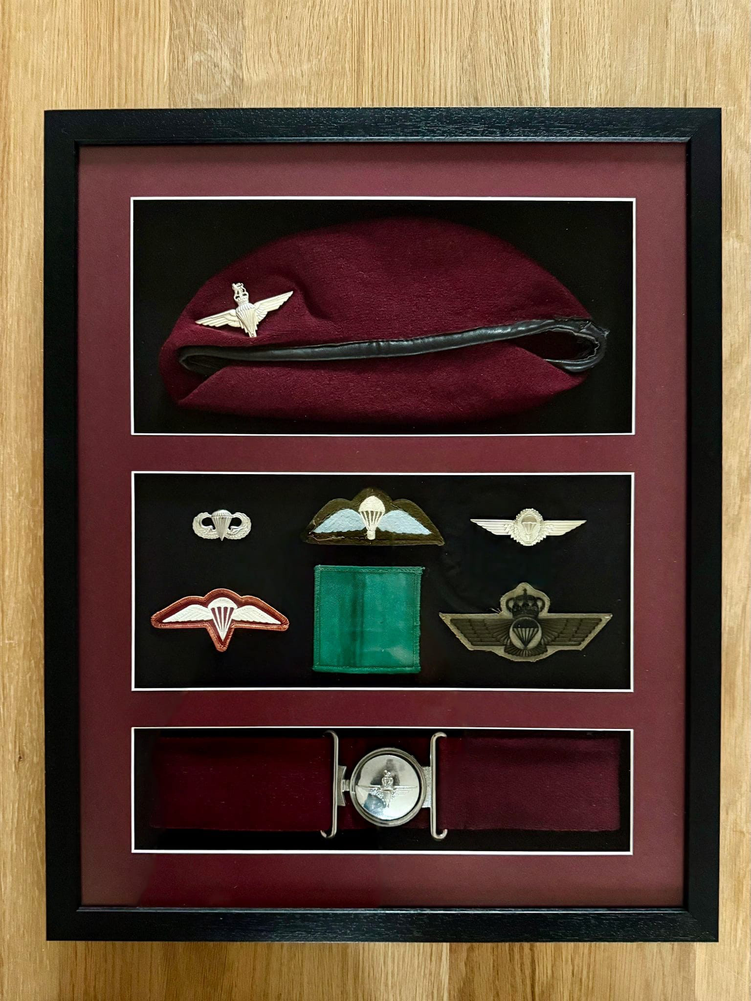 Bespoke Picture framing with real objects.