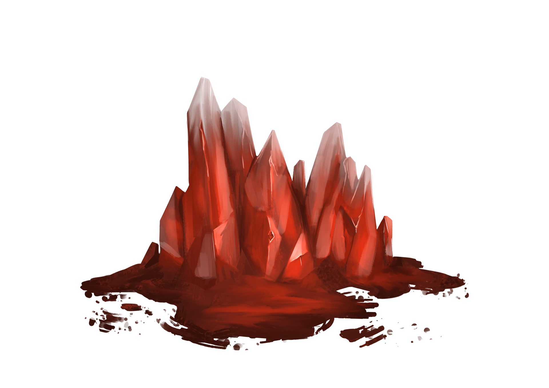 Demonic blood Crystal
