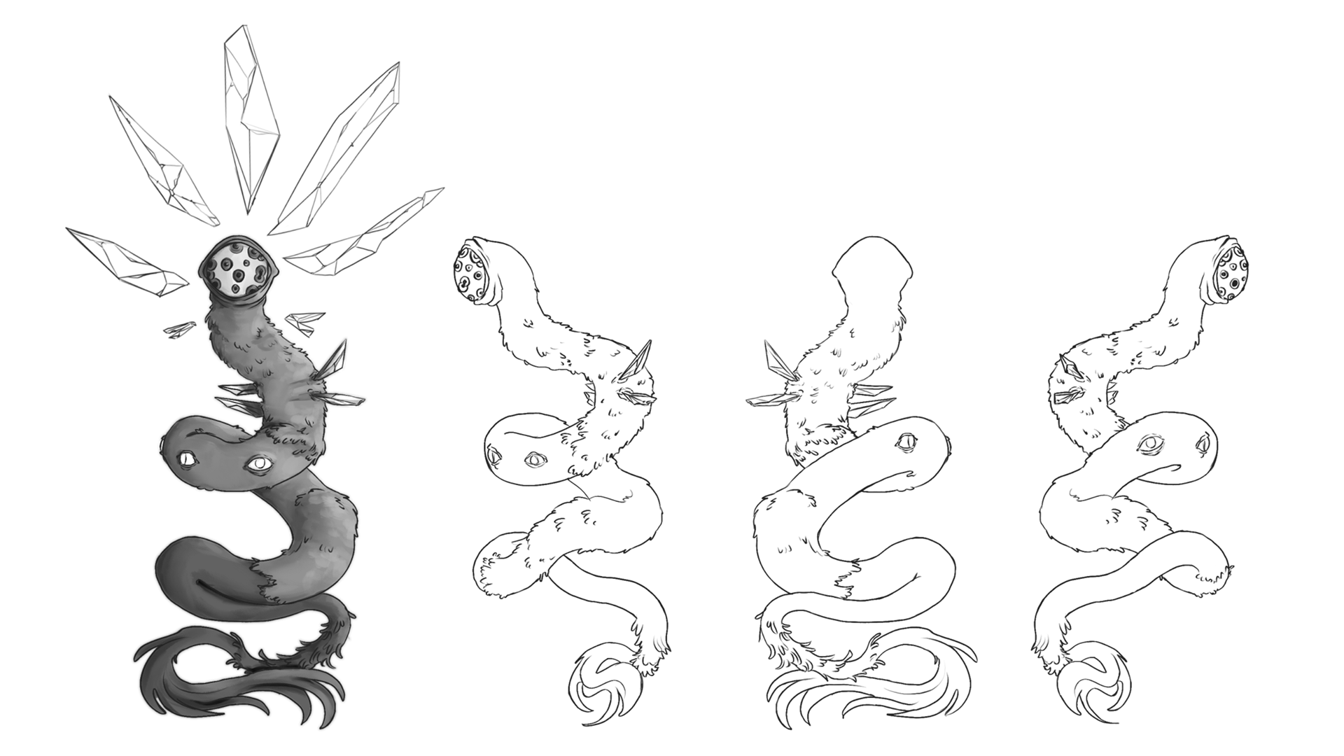 Creature turn around