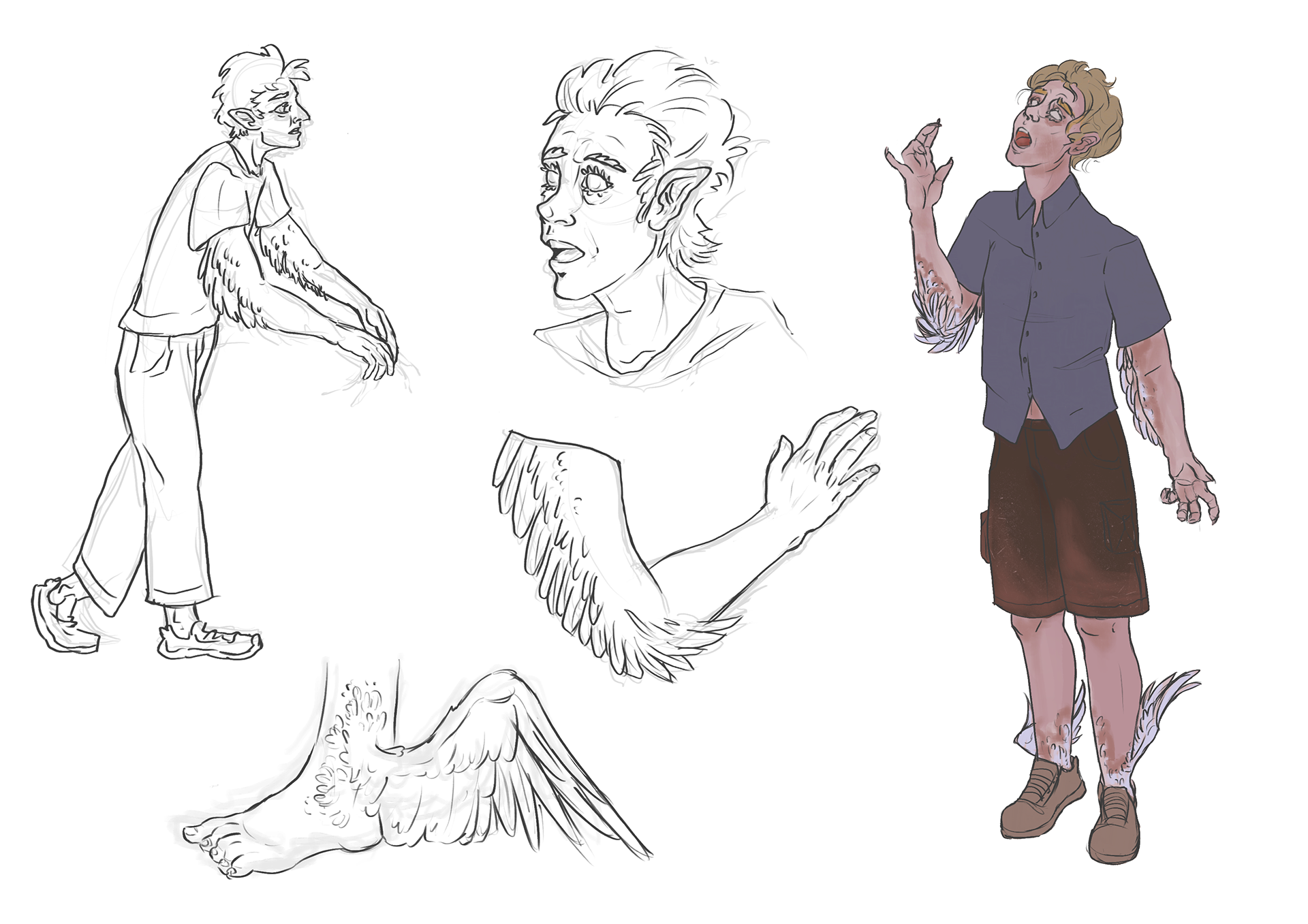 Converted Student sketches
