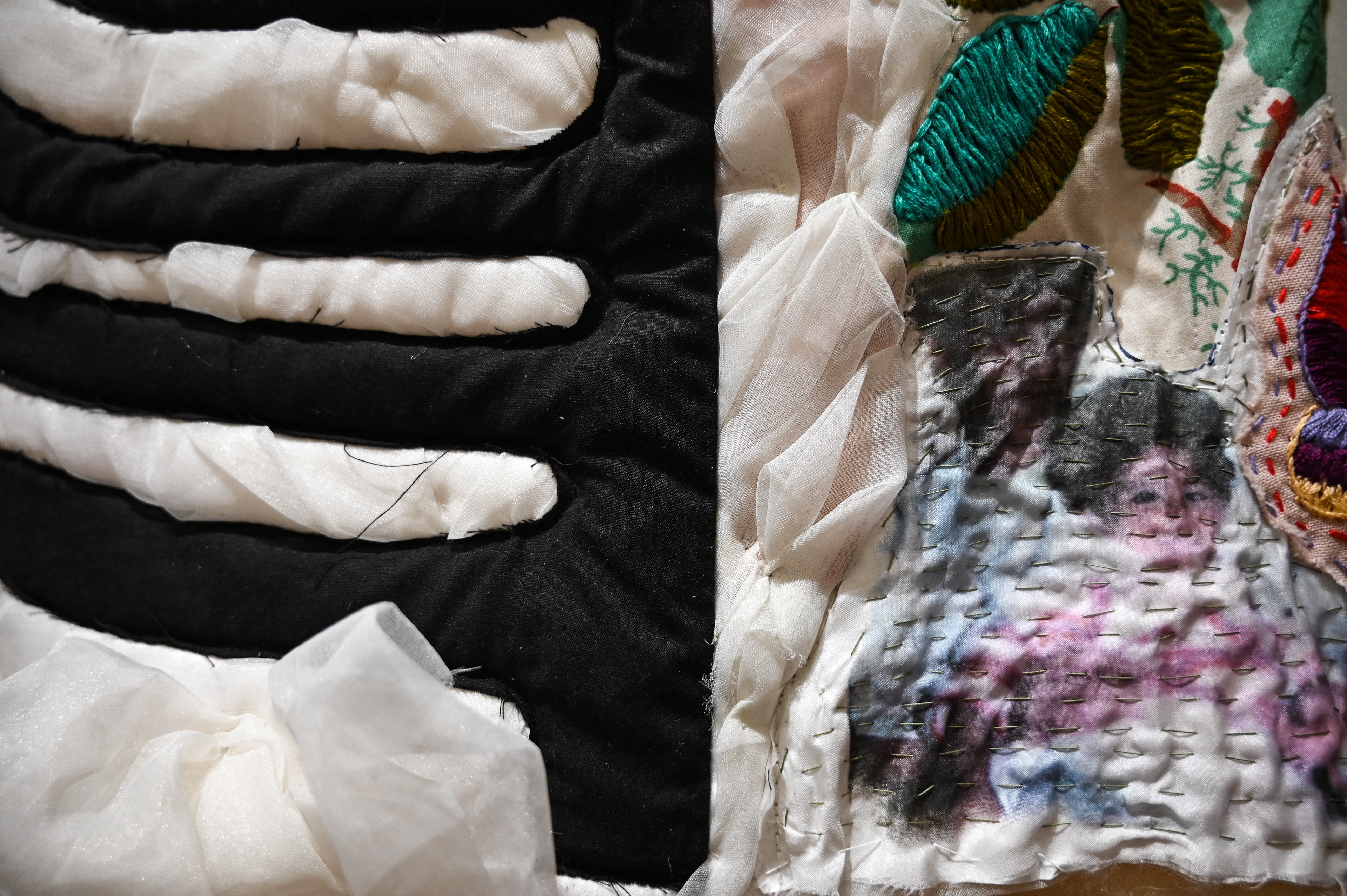 GRACIAS, Ivonne Yáñez, Textile and Clay Sculpture, 2022