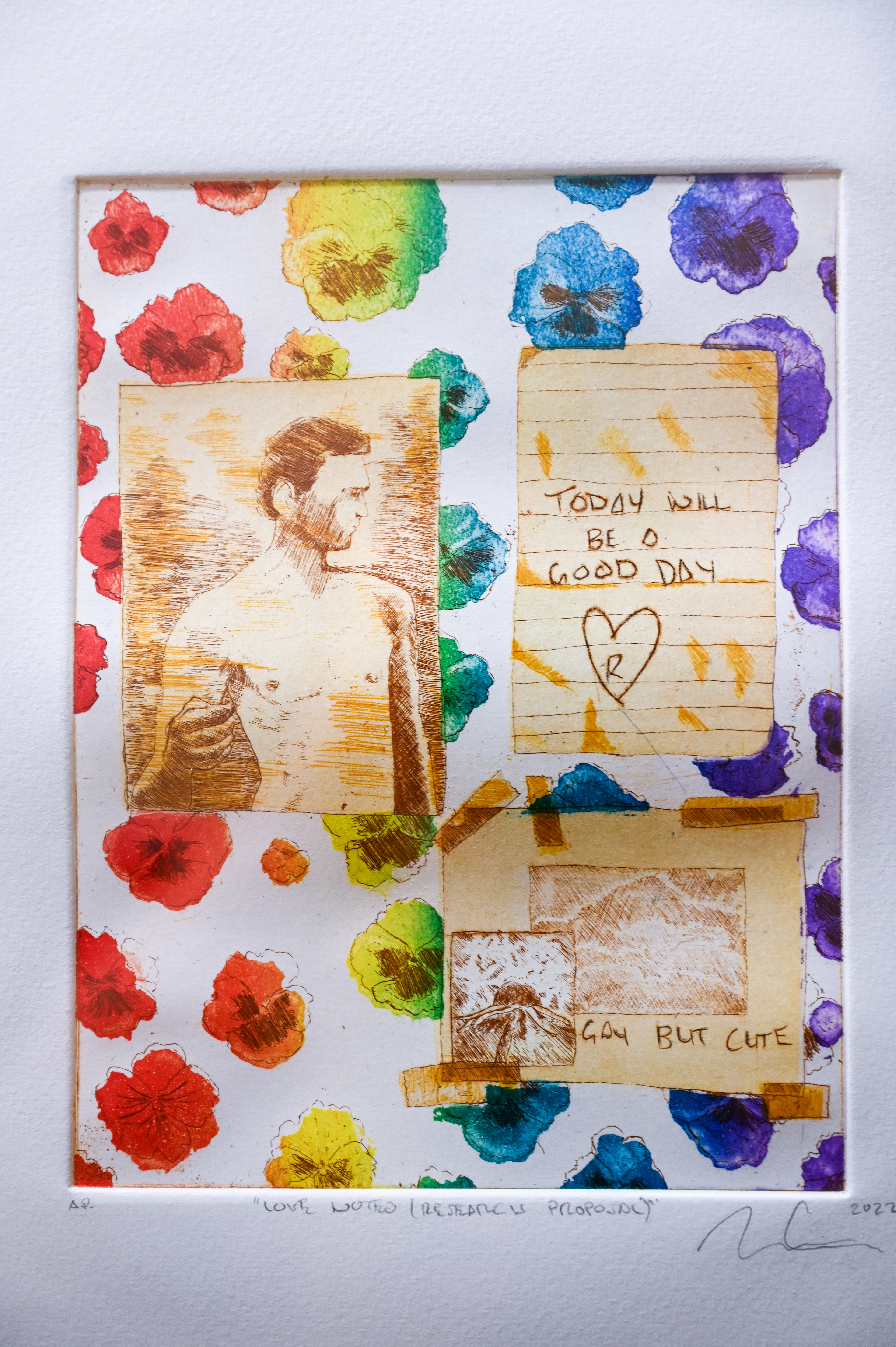Today Will Be A Good Day, Ruben Castillo, Print on paper, 2023