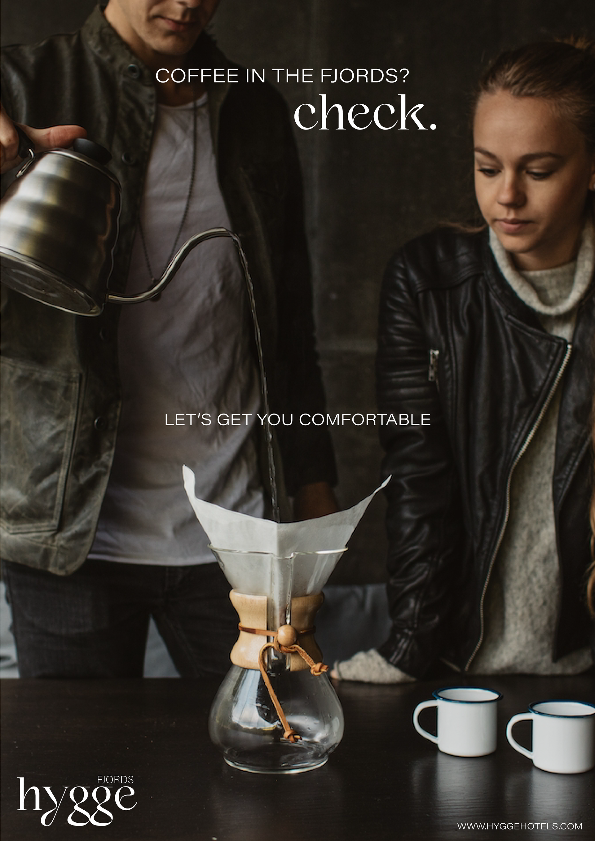 PROMOTIONAL POSTER FOR HYGGE FJORDS