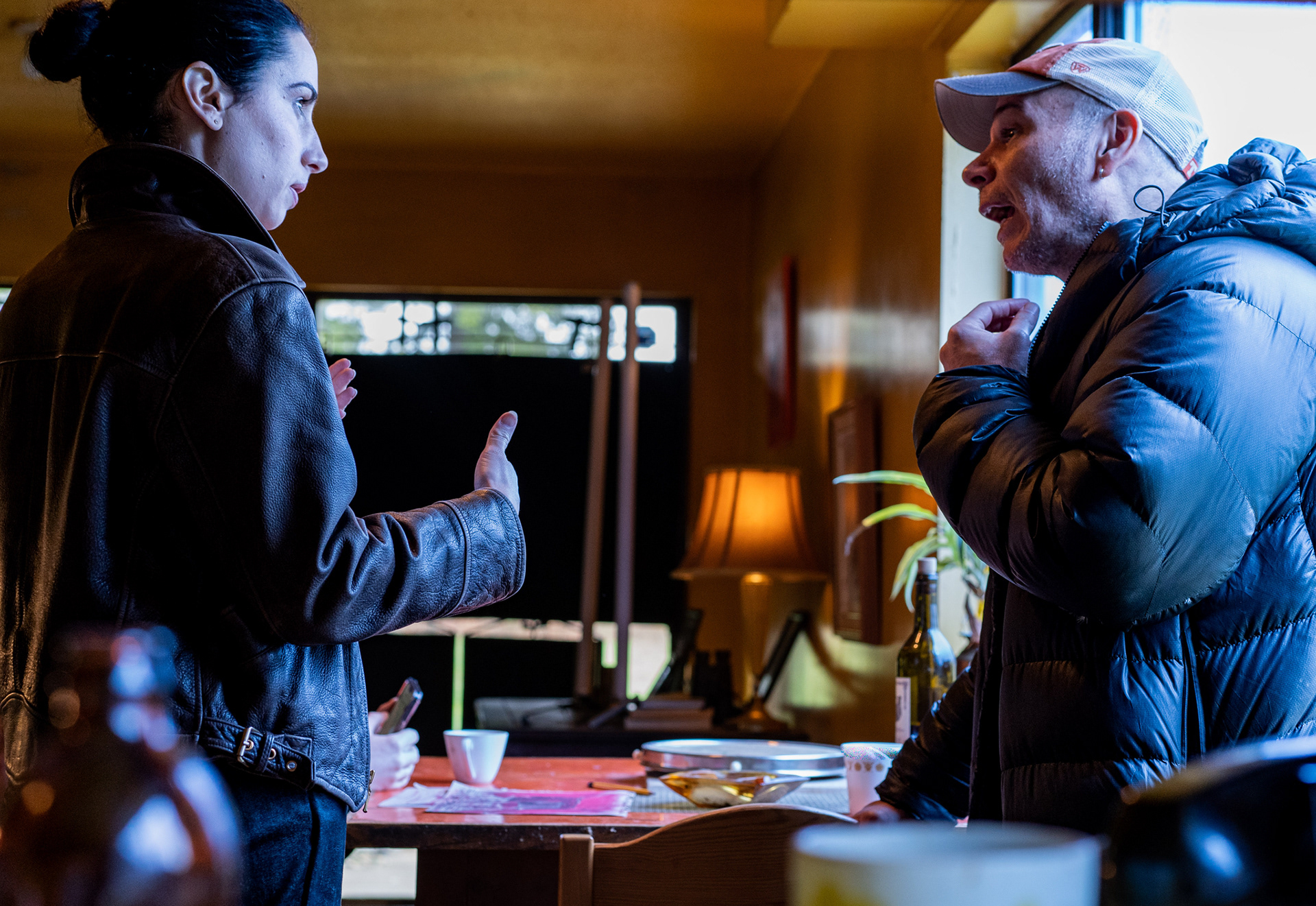 Abigail Hunt (Detective Marcy) David Michán (Director)