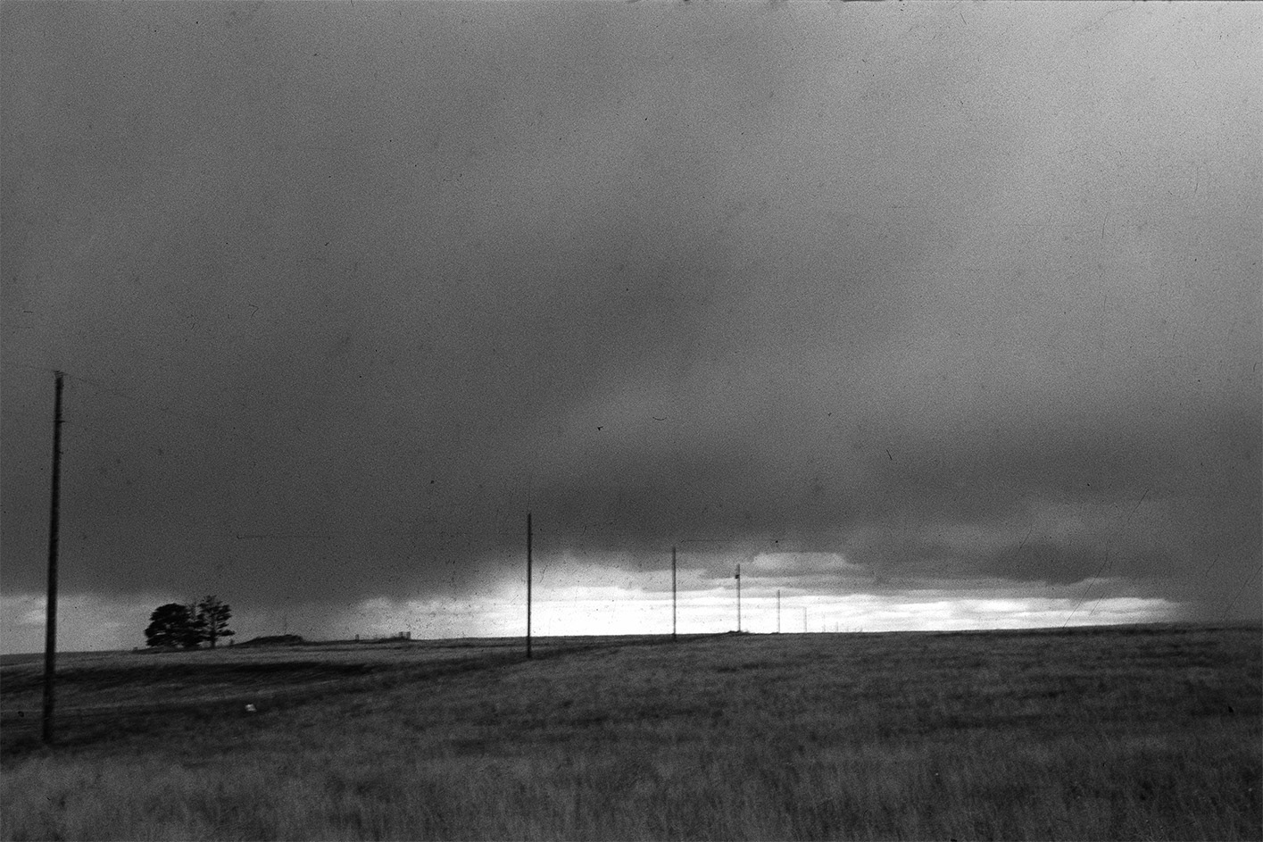 Rain Over Falcon Highway, Colorado, 2023