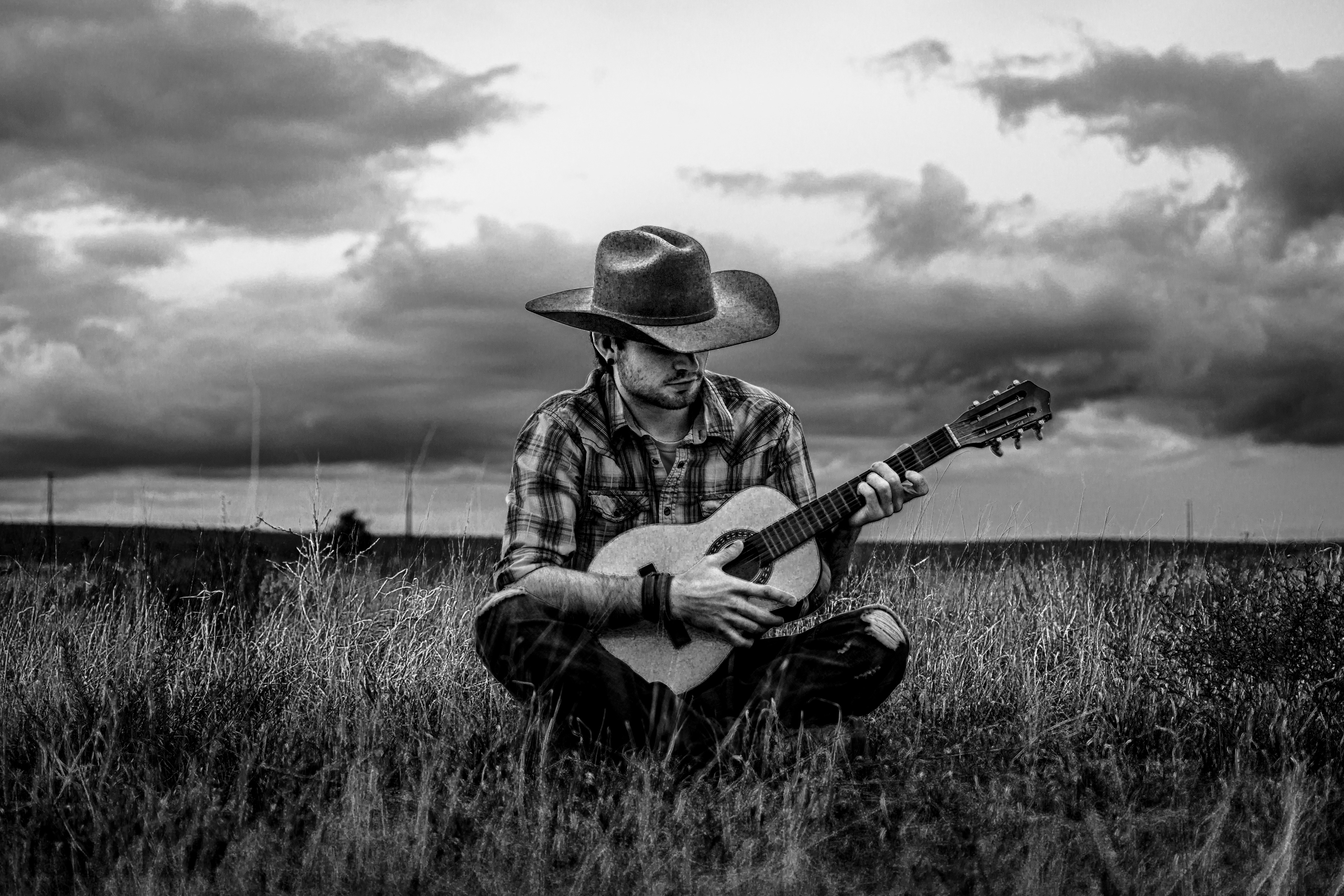 Musician on the Prarie
